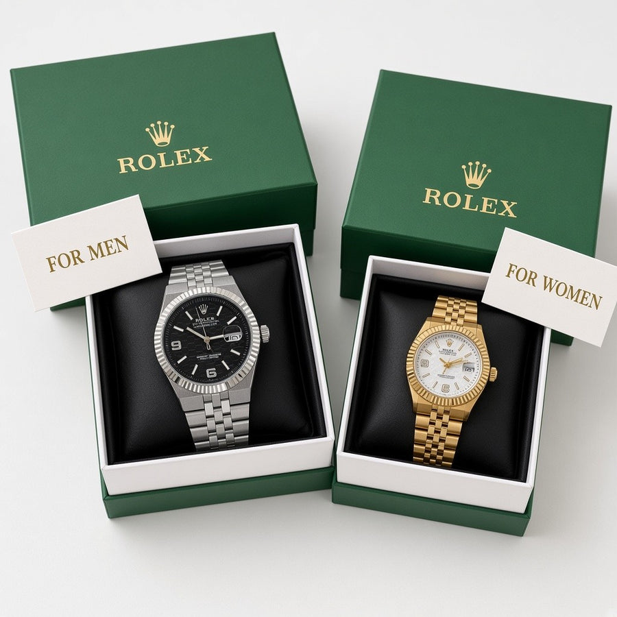 Rolex Land-Dweller Couple❤️ Bundle – Men’s & Women’s Watches