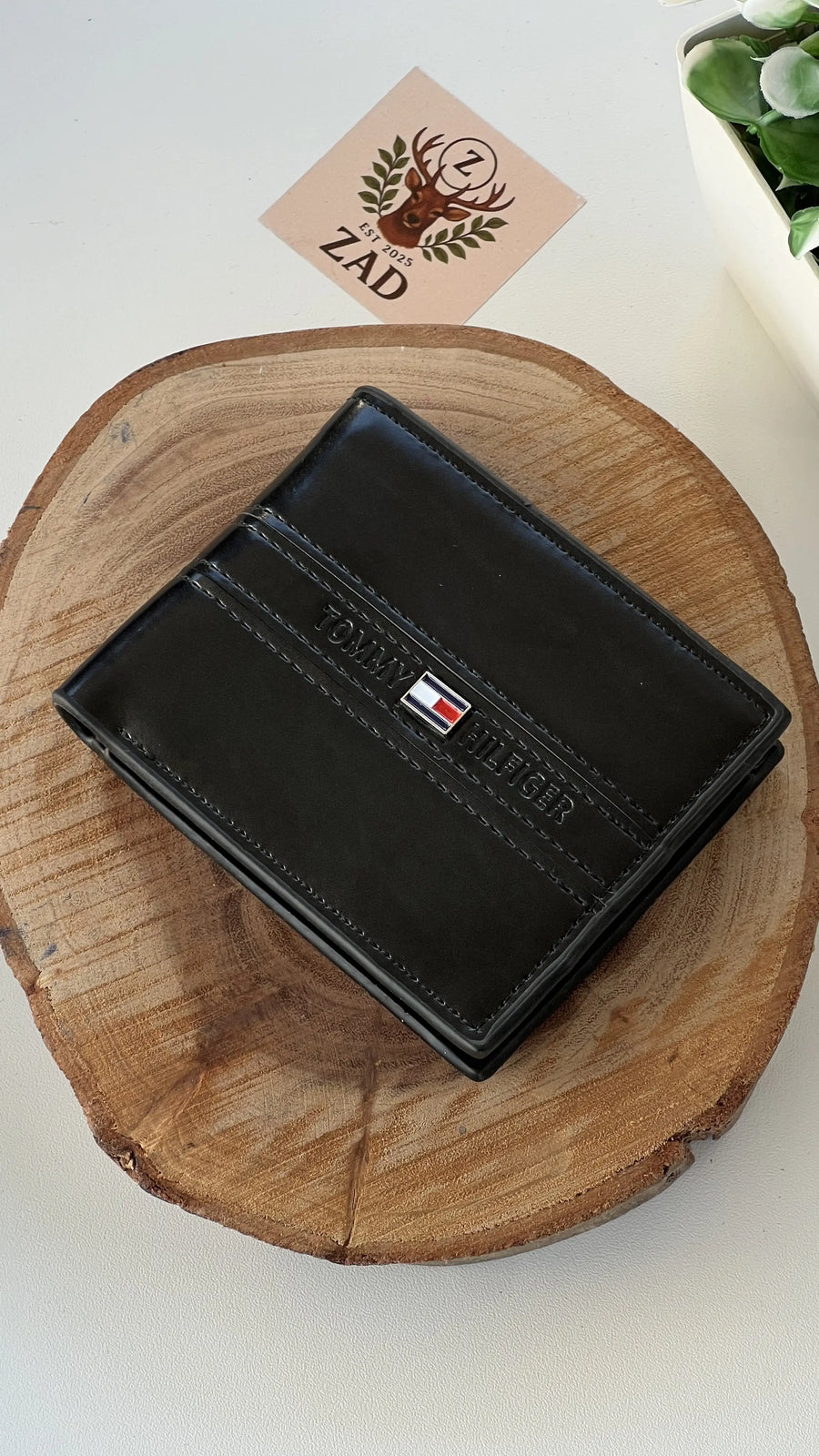 Tommy Hilfiger Leather Handbag & Bifold Wallet Bundle