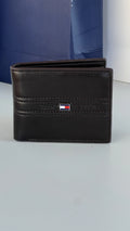 Tommy Hilfiger Leather Bifold Wallet – Premium Gift Packaging Included