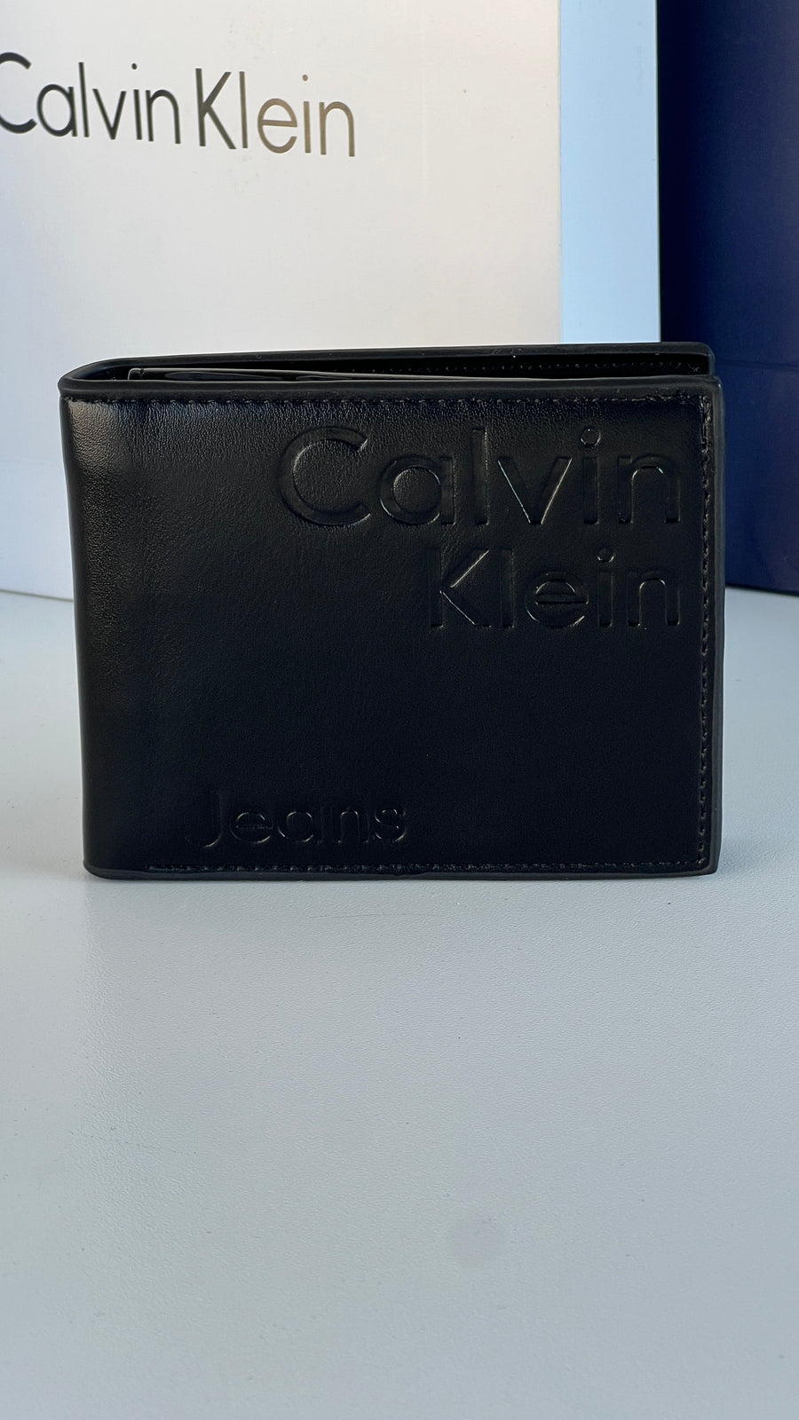 Calvin Klein Leather bifold Wallet – Premium Gift Packaging Included