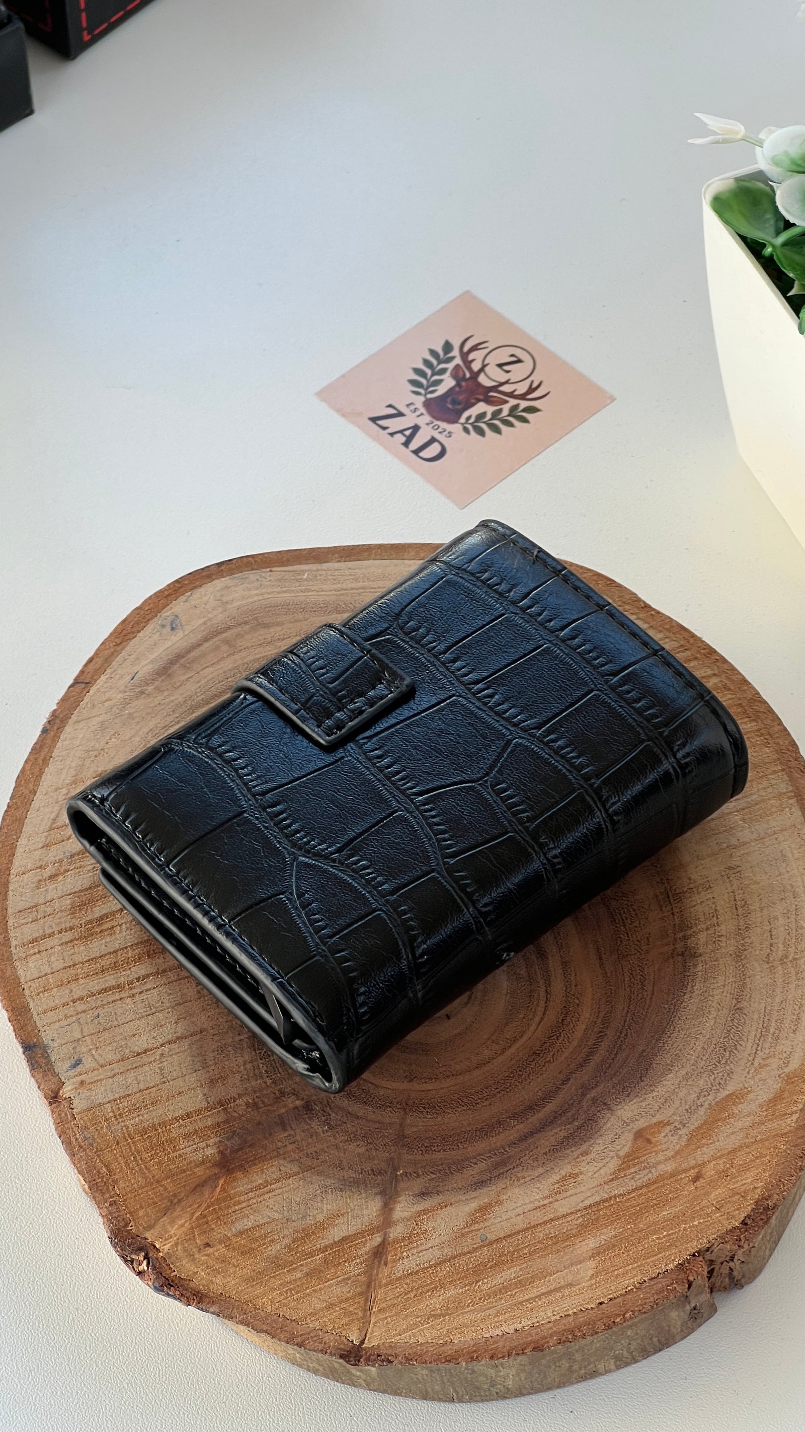 Lacoste Leather Trifold Wallet – Premium Gift Packaging Included