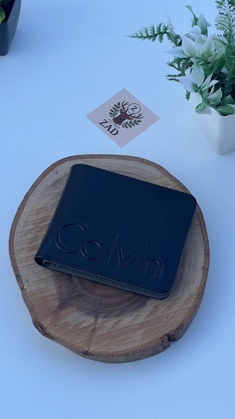Calvin Klein Reversible Belt & Leather Bifold Wallet – Premium Gift bundle