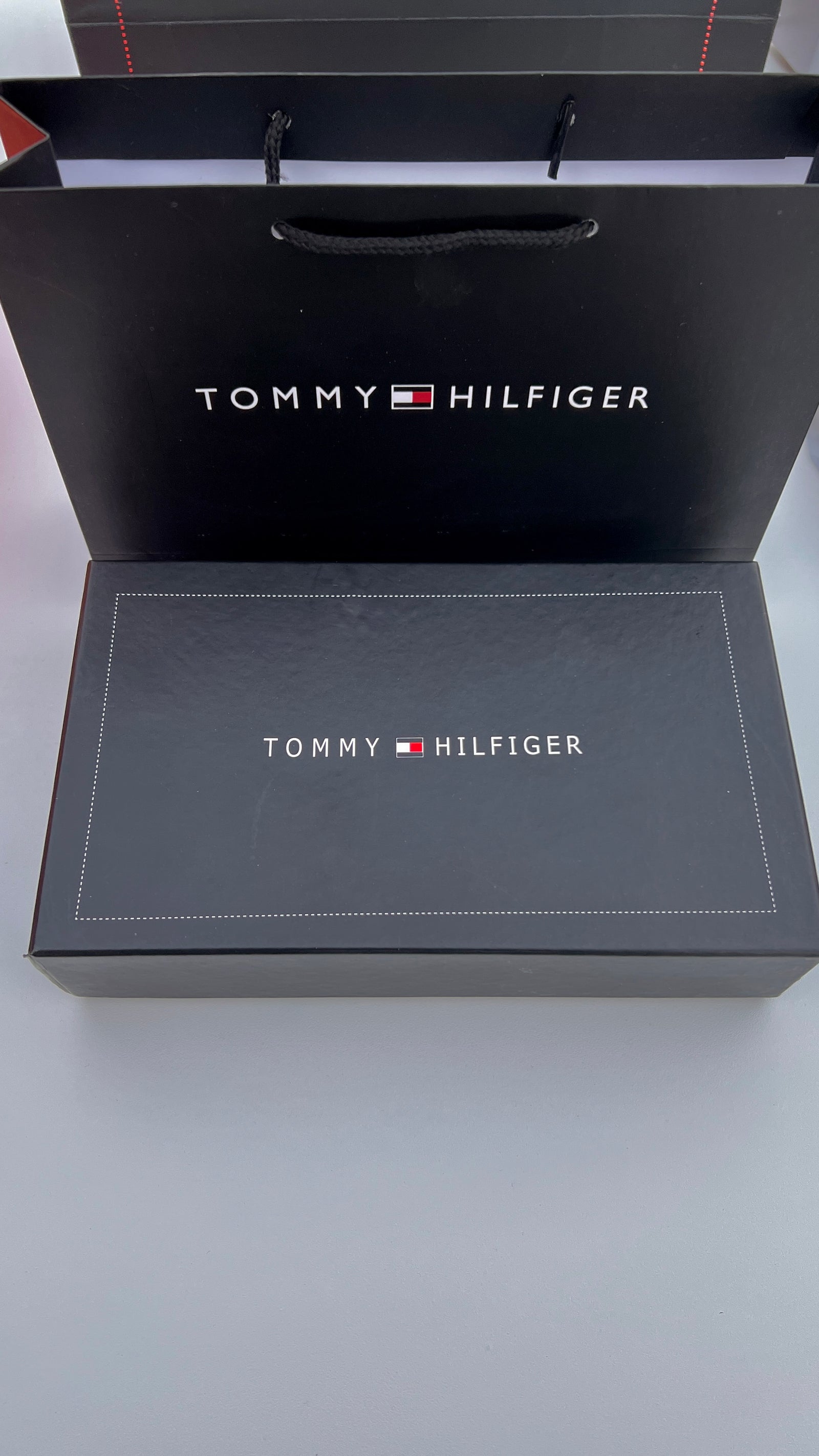 Tommy Hilfiger Wallet & Double Face Belt Set – Premium Gift Set with Box & Bag