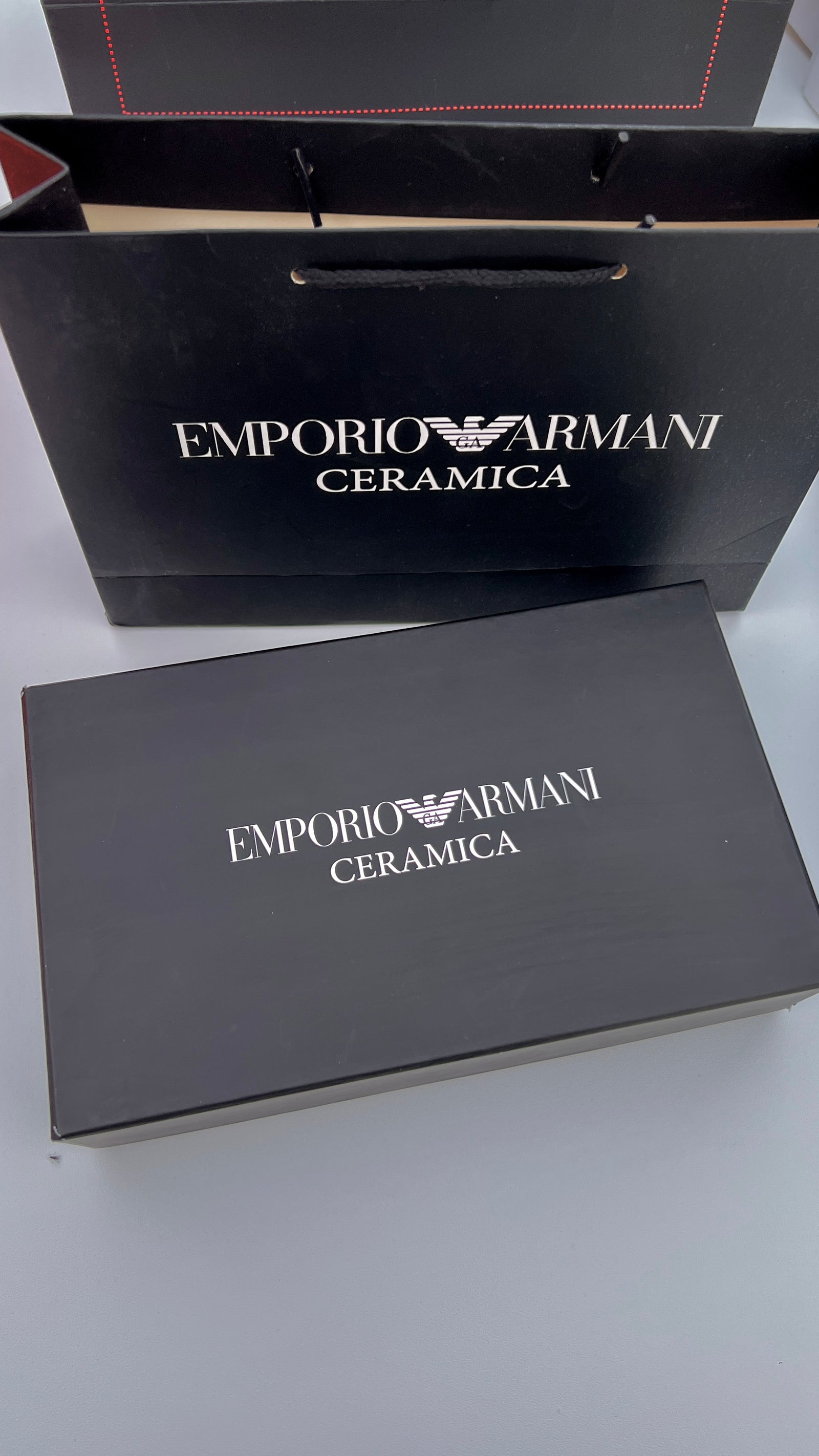 Armani Automatic Belt – Adjustable Belt with Gift Box & Bag