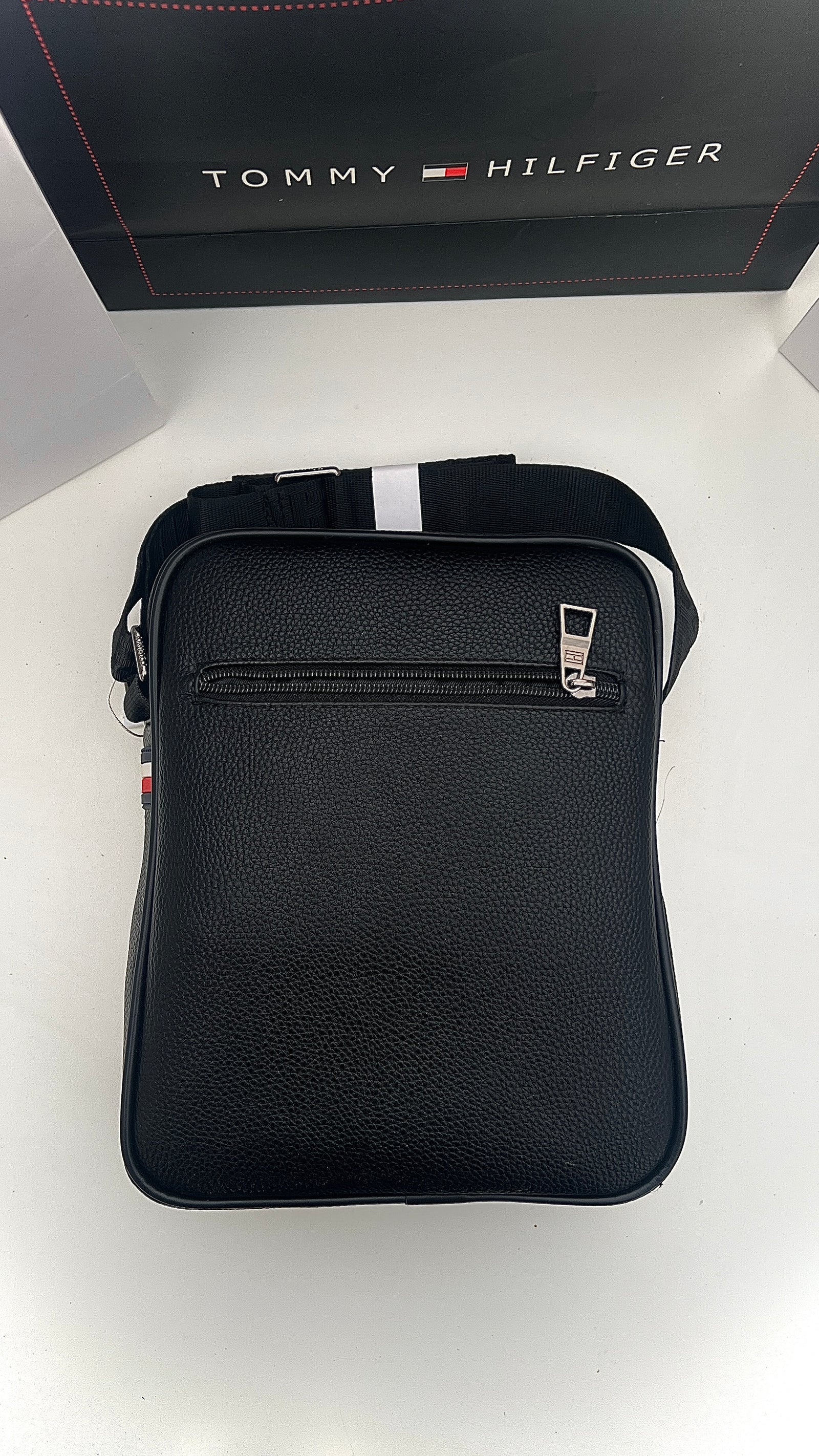 Tommy Hilfiger Crossbody Bag – Premium Stamped Bag with Gift Packaging