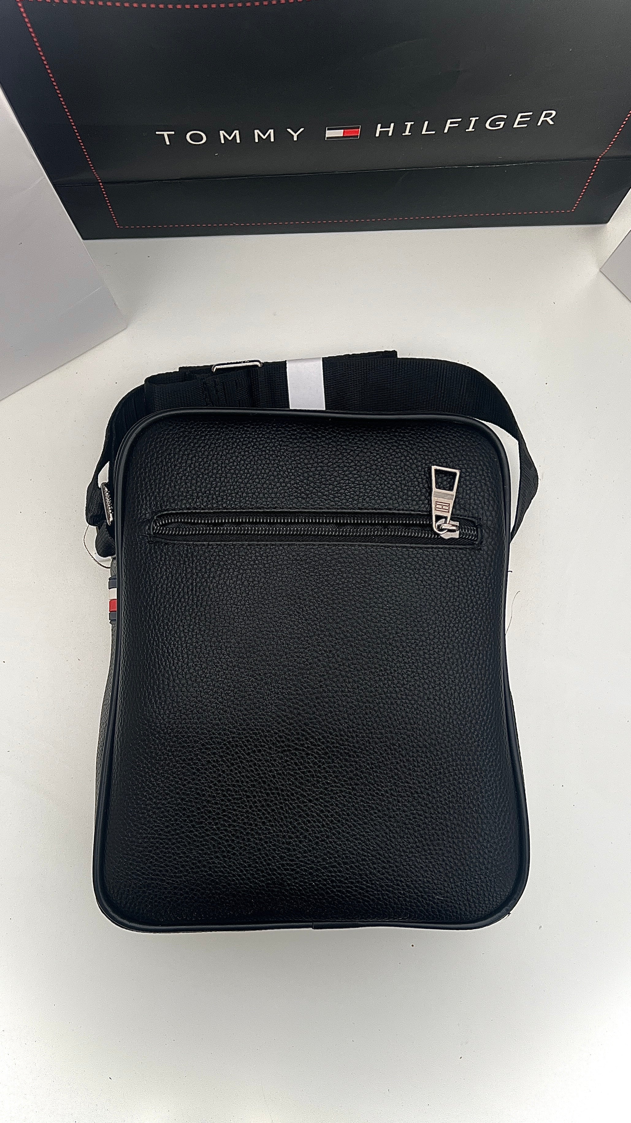 Tommy Hilfiger Crossbody Bag – Premium Stamped Bag with Gift Packaging