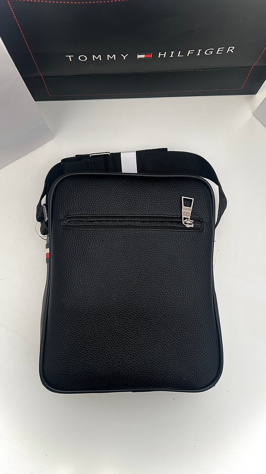 Tommy Hilfiger Crossbody Bag – Premium Stamped Bag with Gift Packaging