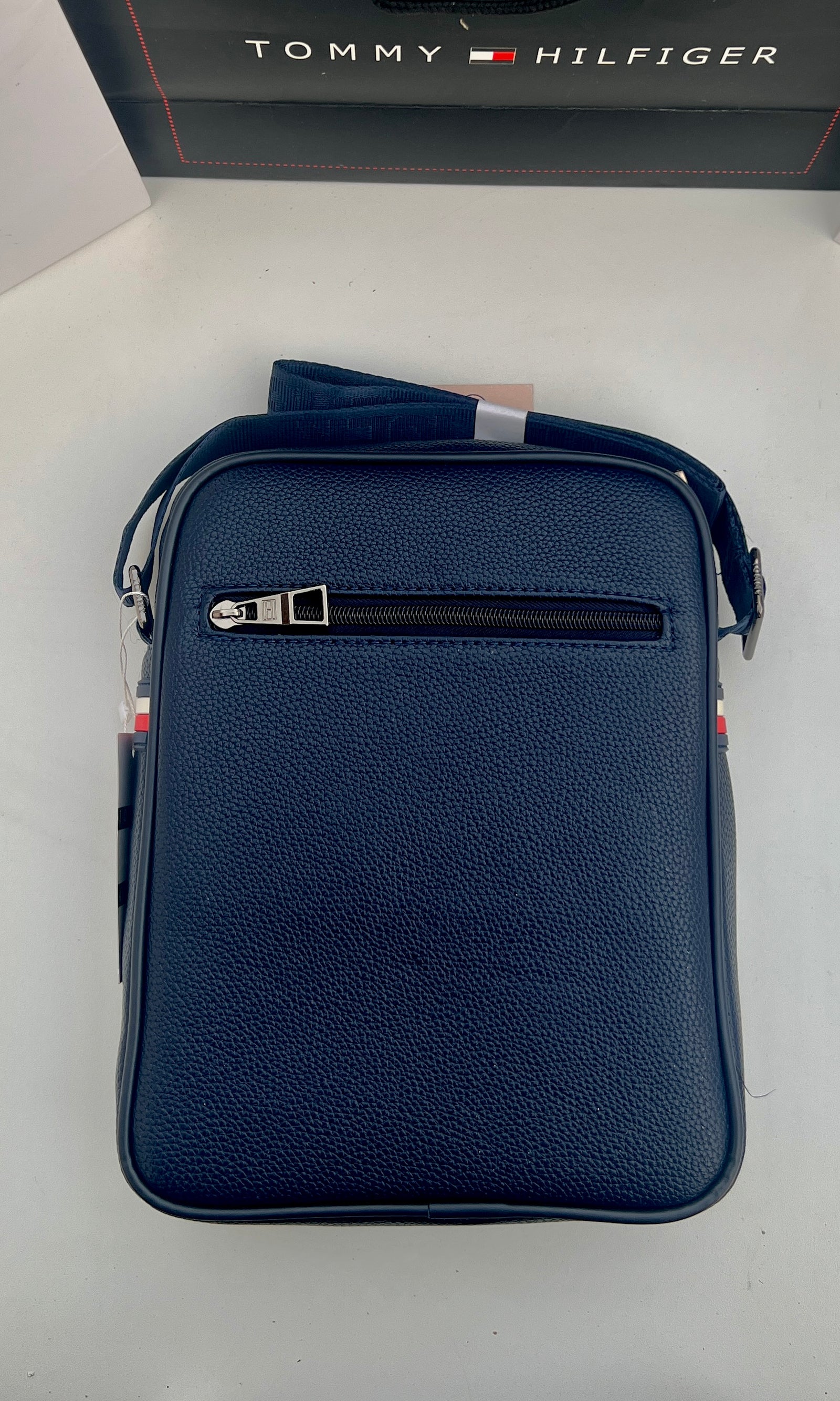 Tommy Hilfiger Crossbody Bag – Premium Stamped Bag with Gift Packaging