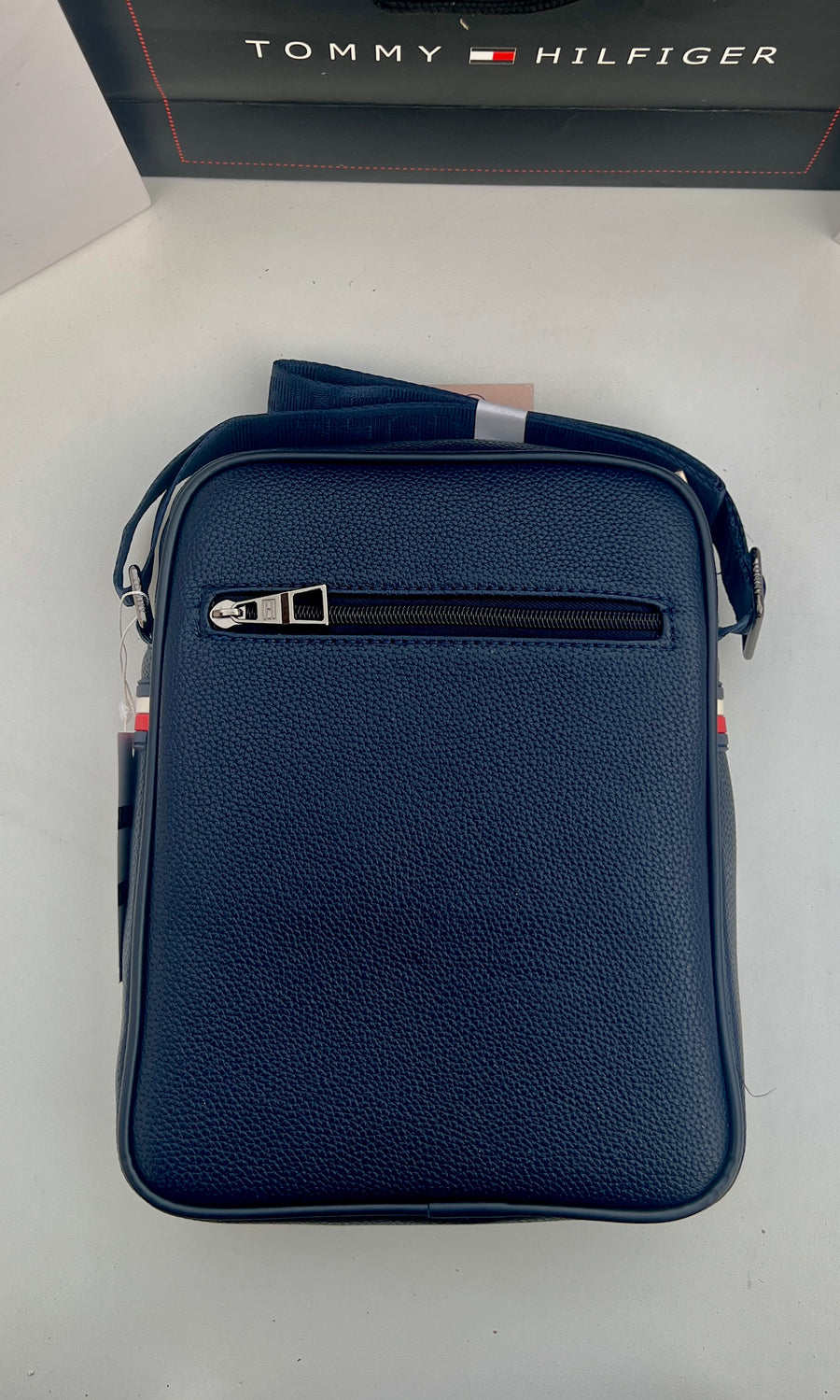 Tommy Hilfiger Crossbody Bag – Premium Stamped Bag with Gift Packaging
