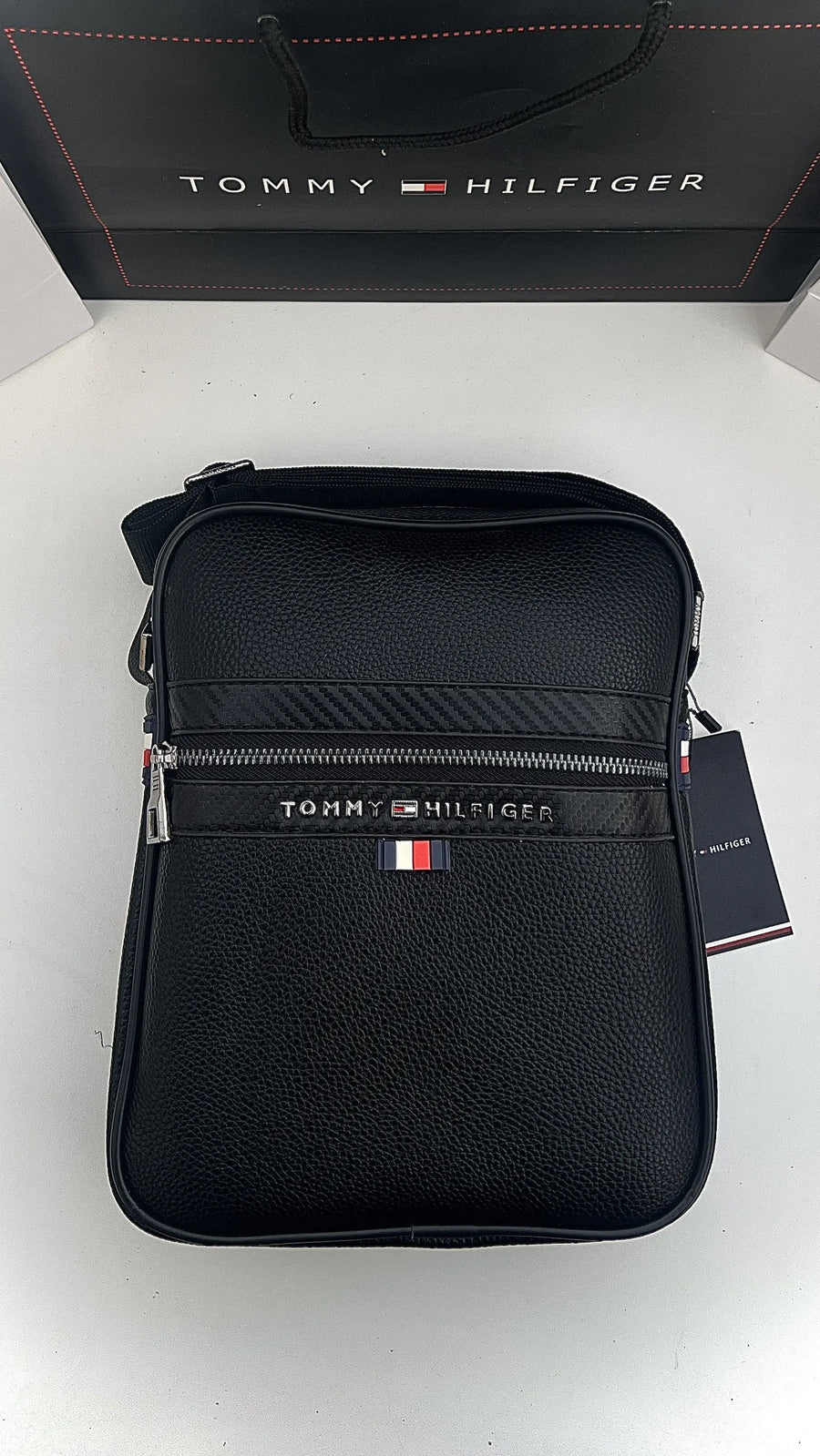 Tommy Hilfiger Crossbody Bag, Automatic Belt & Wallet Bundle