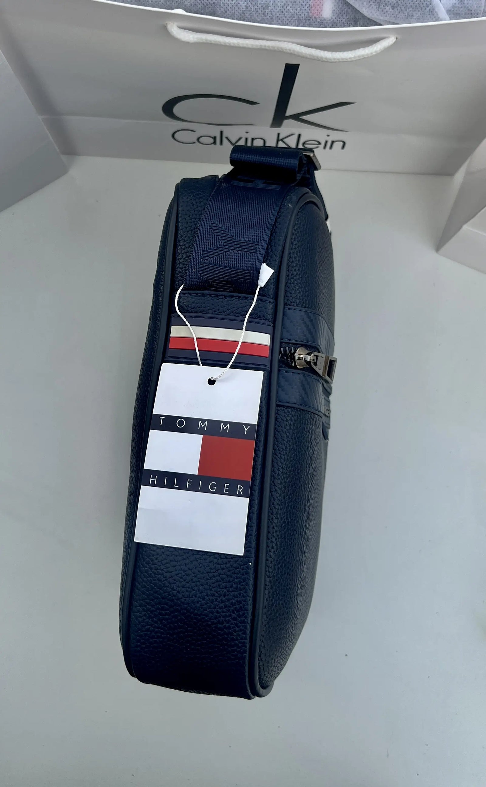 Tommy Hilfiger Crossbody Bag, Automatic Belt & Wallet Bundle