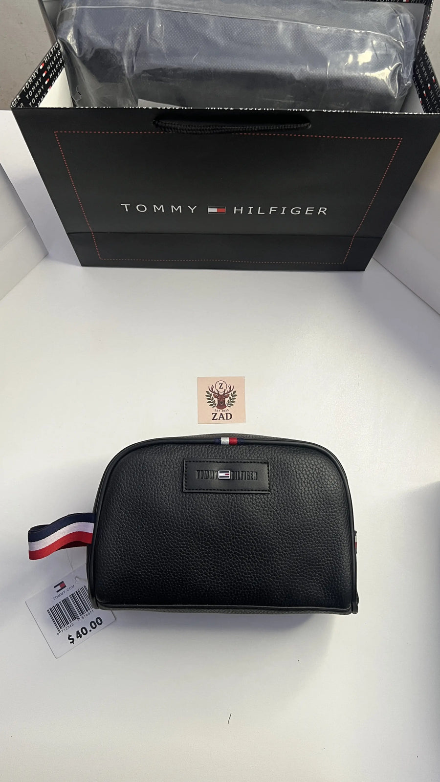 Tommy Hilfiger Leather Handbag – Premium Handbag with Gift Packaging