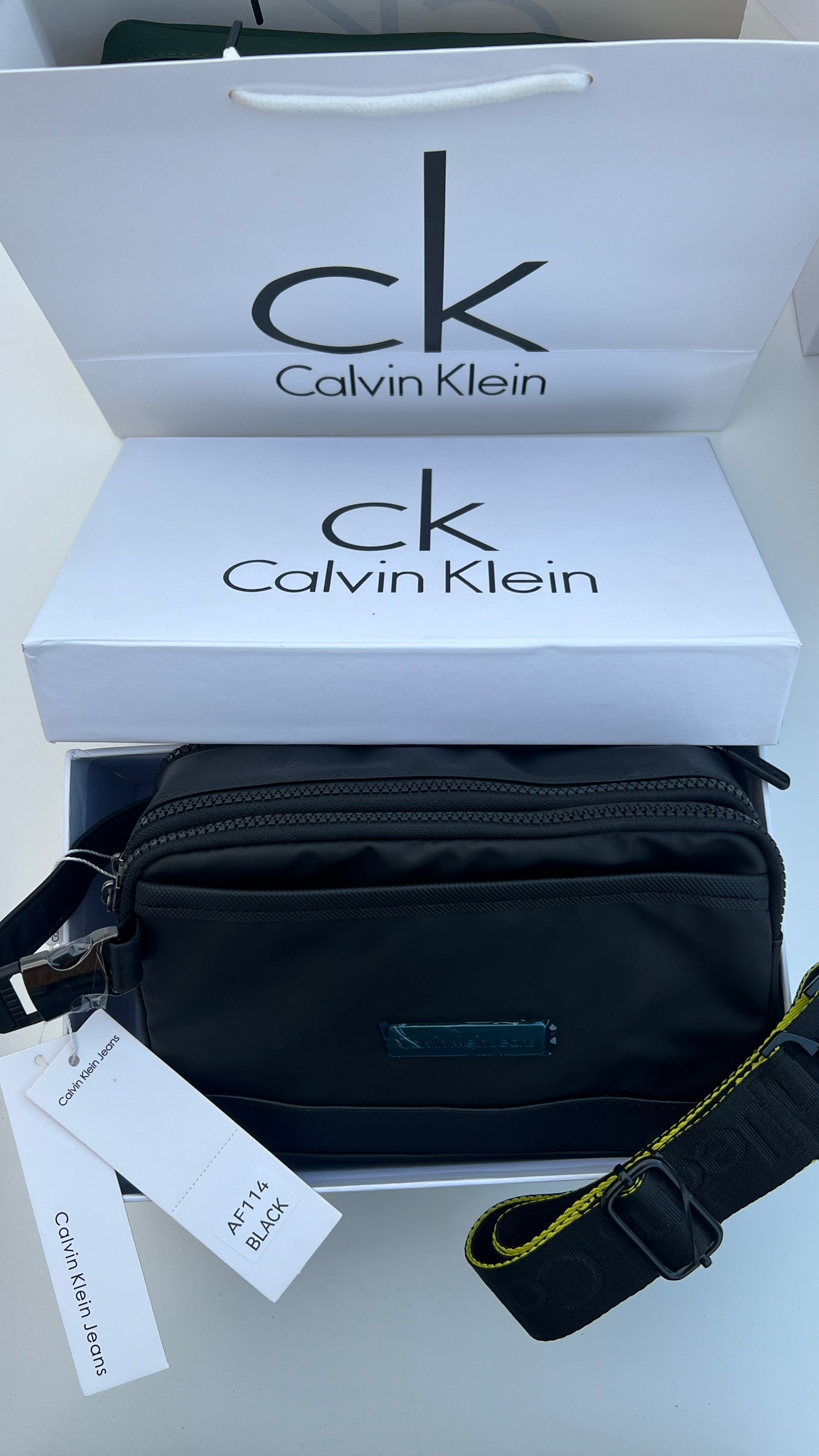 Calvin Klein fabric Handbag – Premium Handbag with Gift Packaging