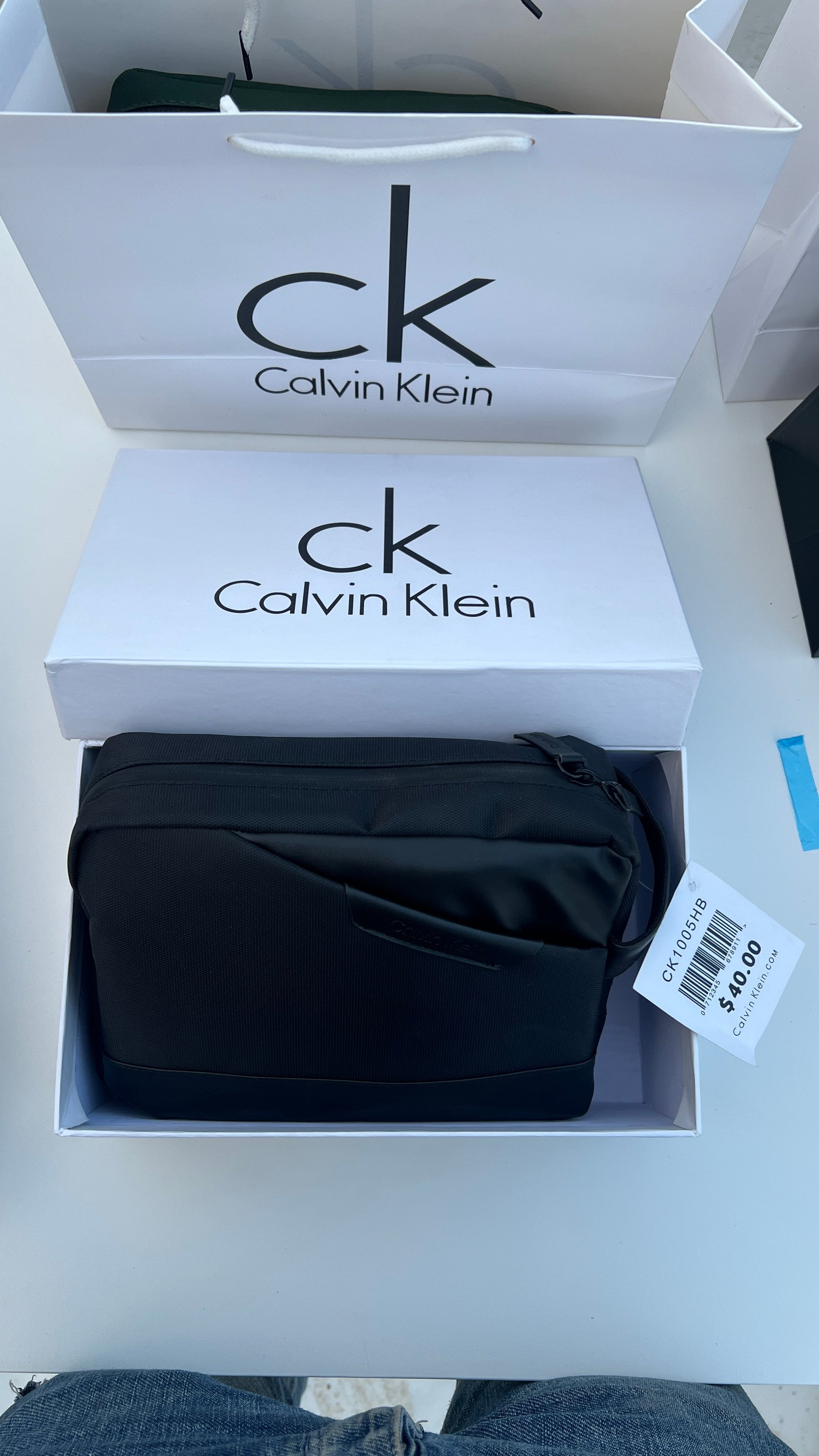Calvin Klein polyester Handbag – Premium Handbag with Gift Packaging