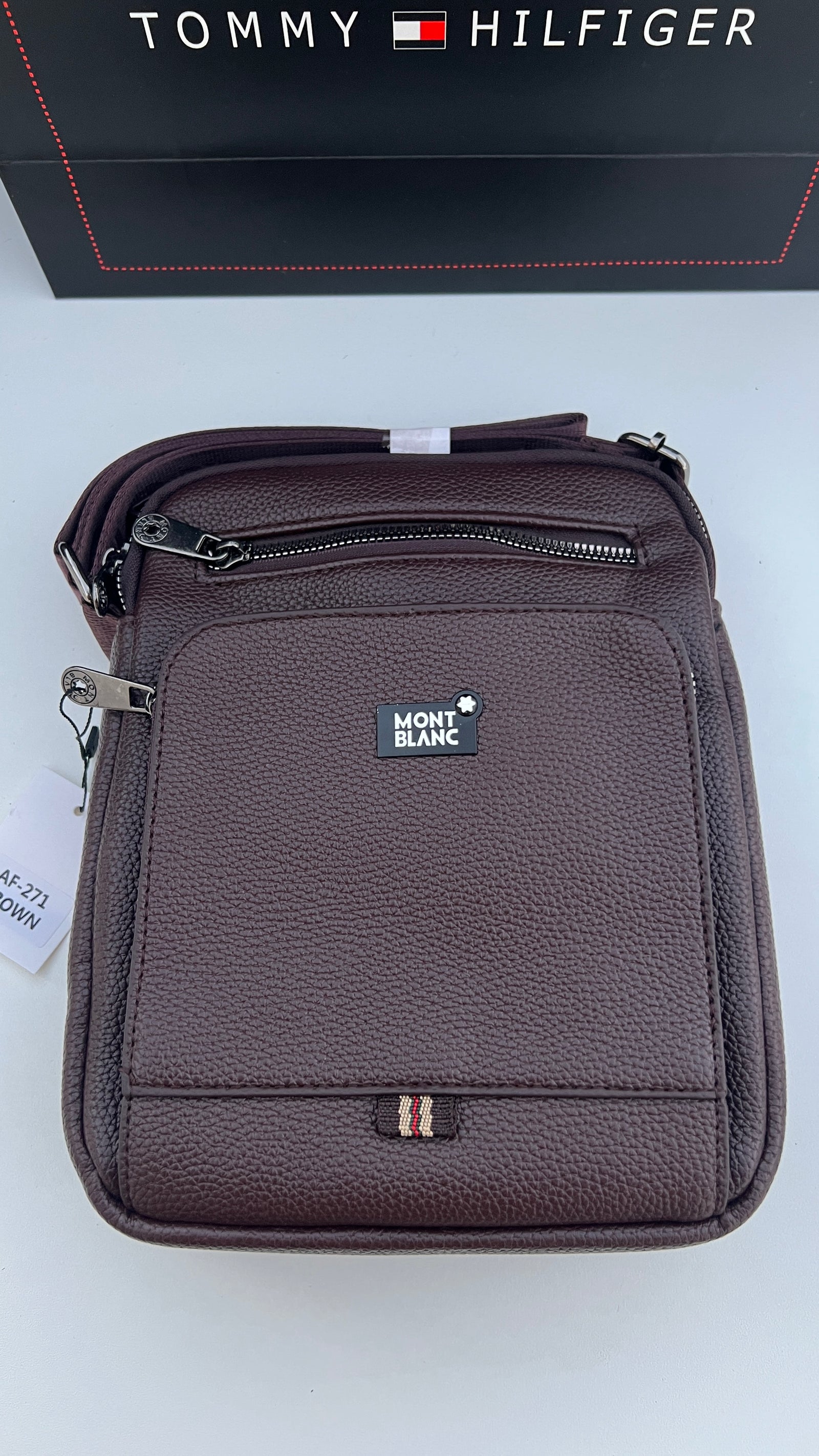 Mont Blanc Crossbody Bag – Premium Stamped Bag with Gift Packaging