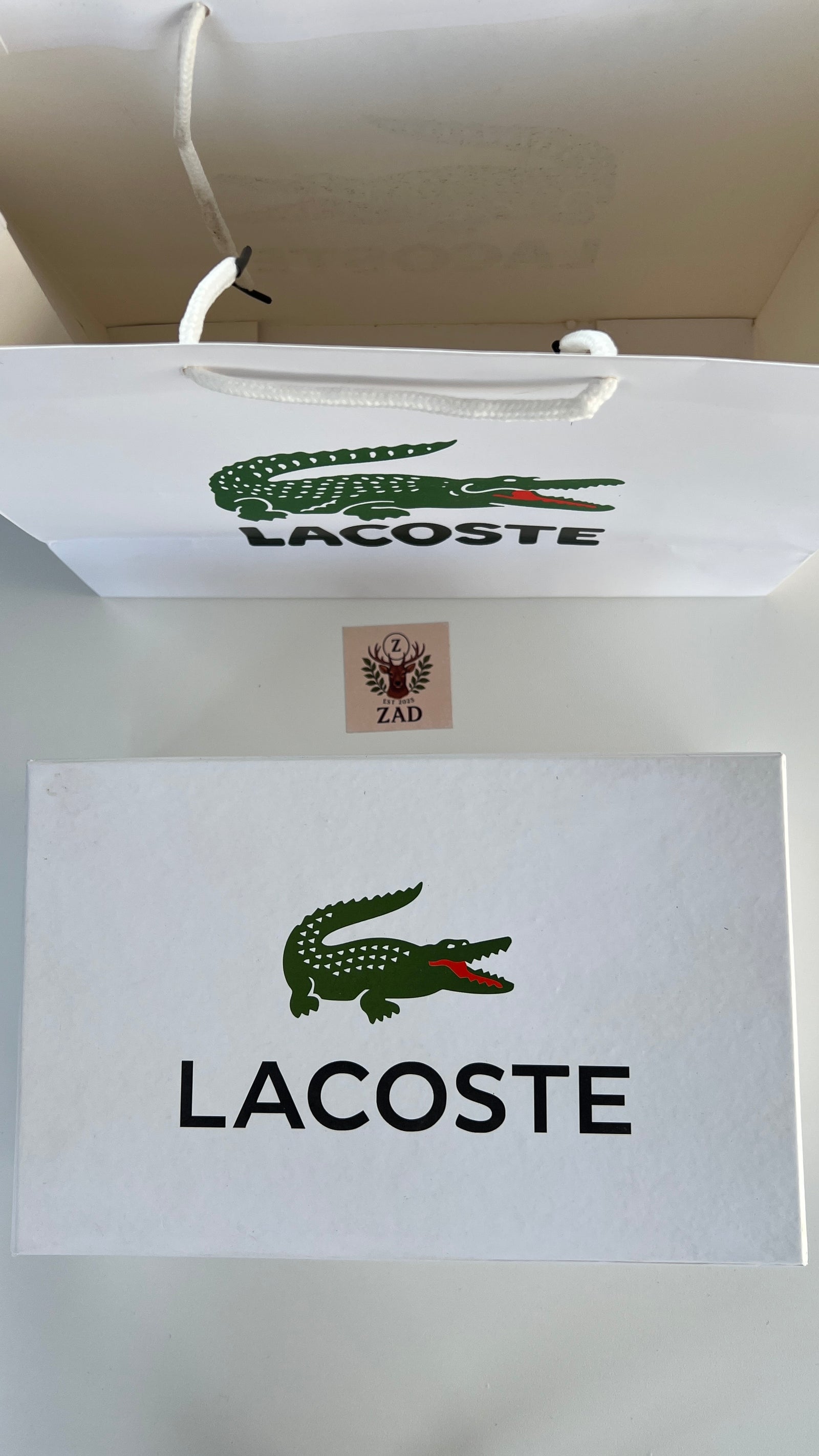 Lacoste leather Handbag – Premium Handbag with Gift Packaging