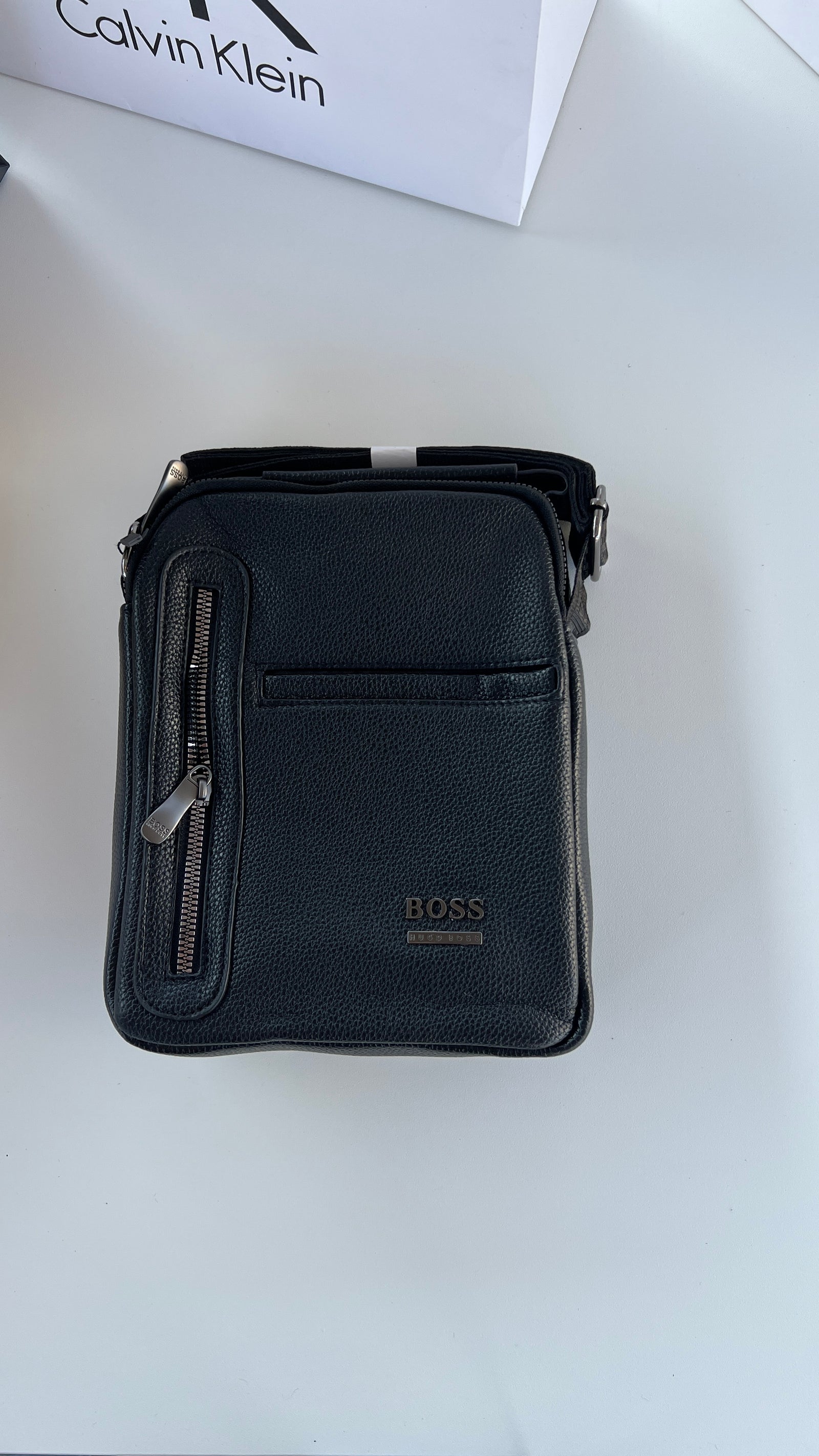 Hugo Boss Crossbody Bag – Premium Stamped Bag with Gift Packaging