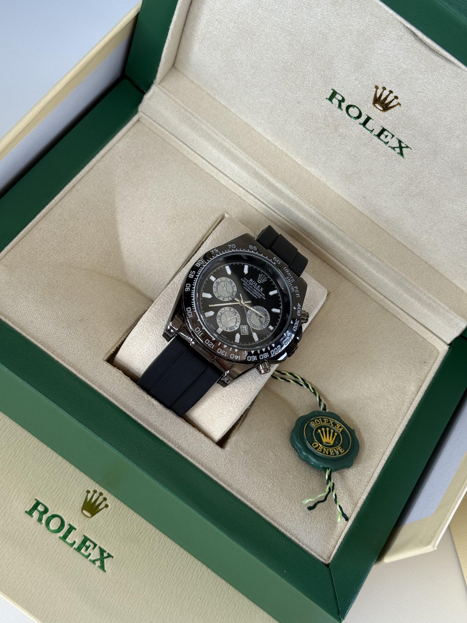Rolex Oyster Perpetual Rubber Watch – with Standard Gift Box Packaging