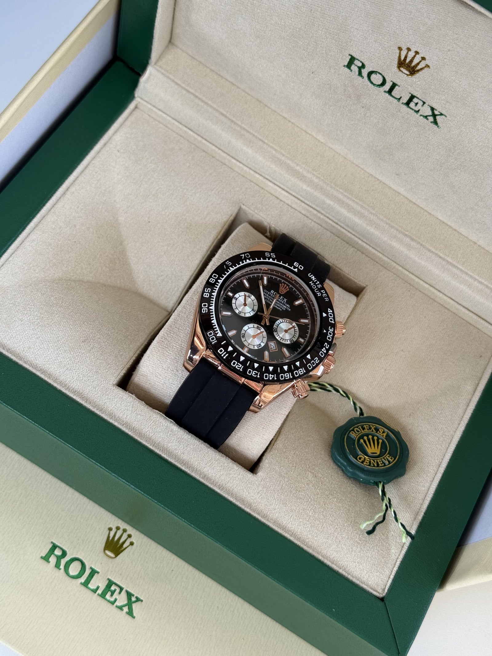 Rolex Oyster Perpetual Rubber Watch – with Standard Gift Box Packaging