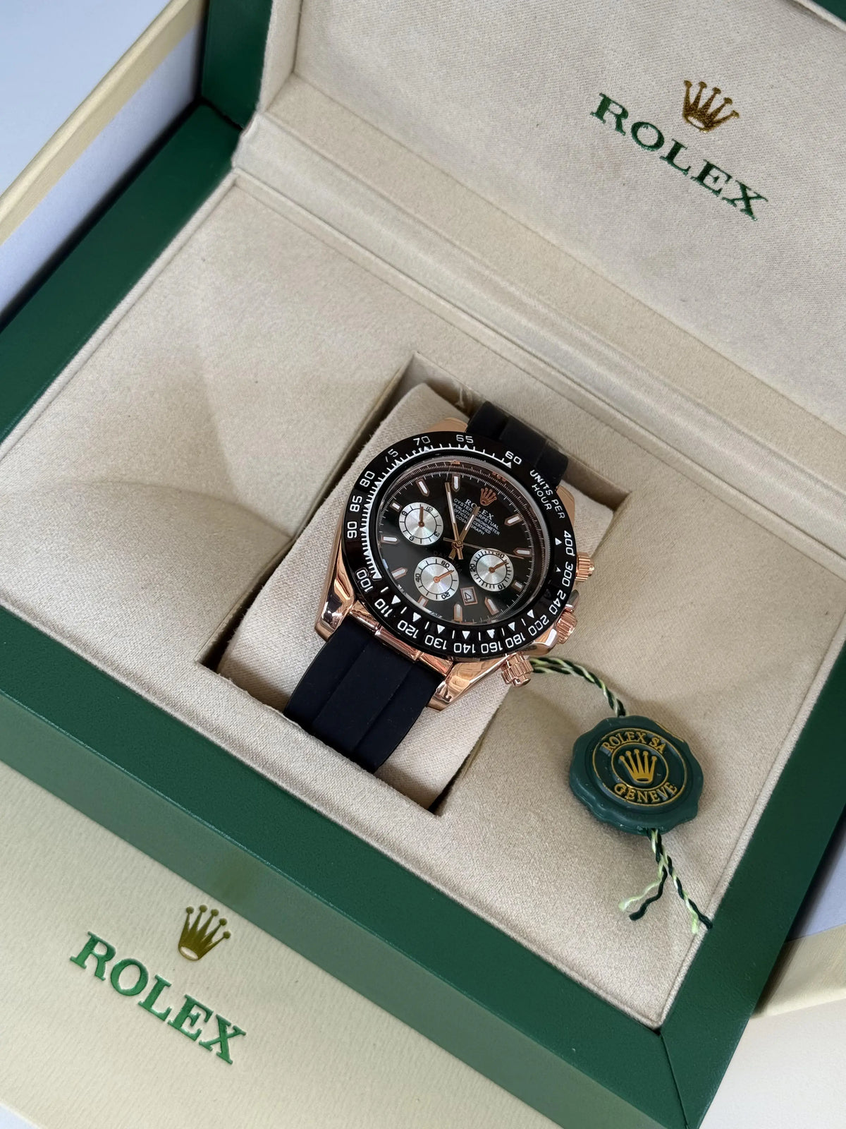 Rolex Oyster Perpetual Rubber Watch – with Standard Gift Box Packaging