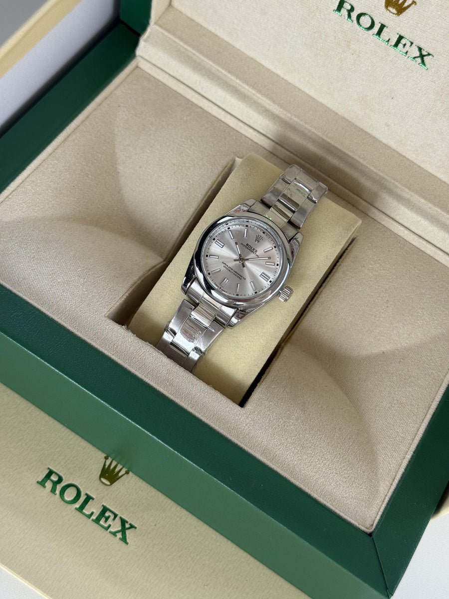 Rolex Oyster Perpetual metal Watch – with Standard Gift Box Packaging
