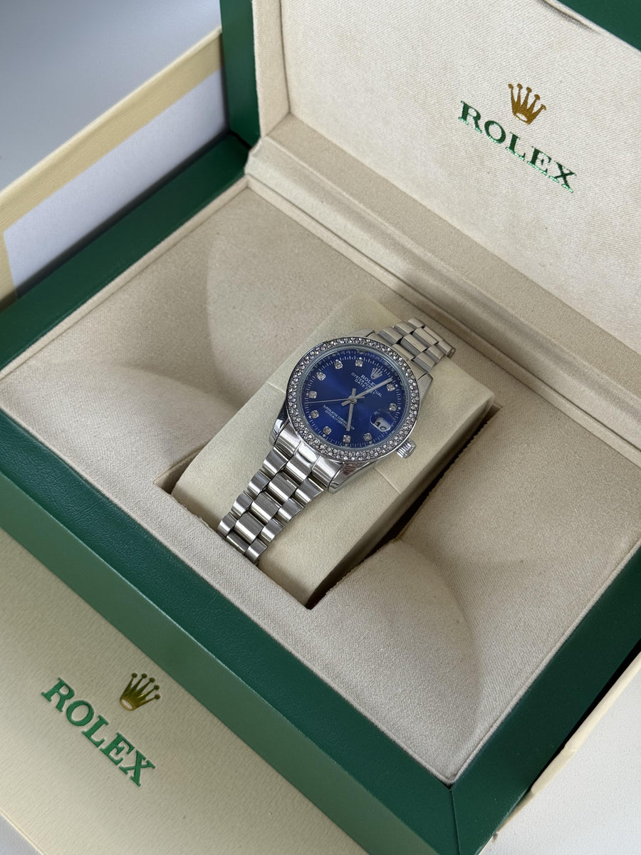 Rolex Oyster Perpetual metal Watch – with Standard Gift Box Packaging