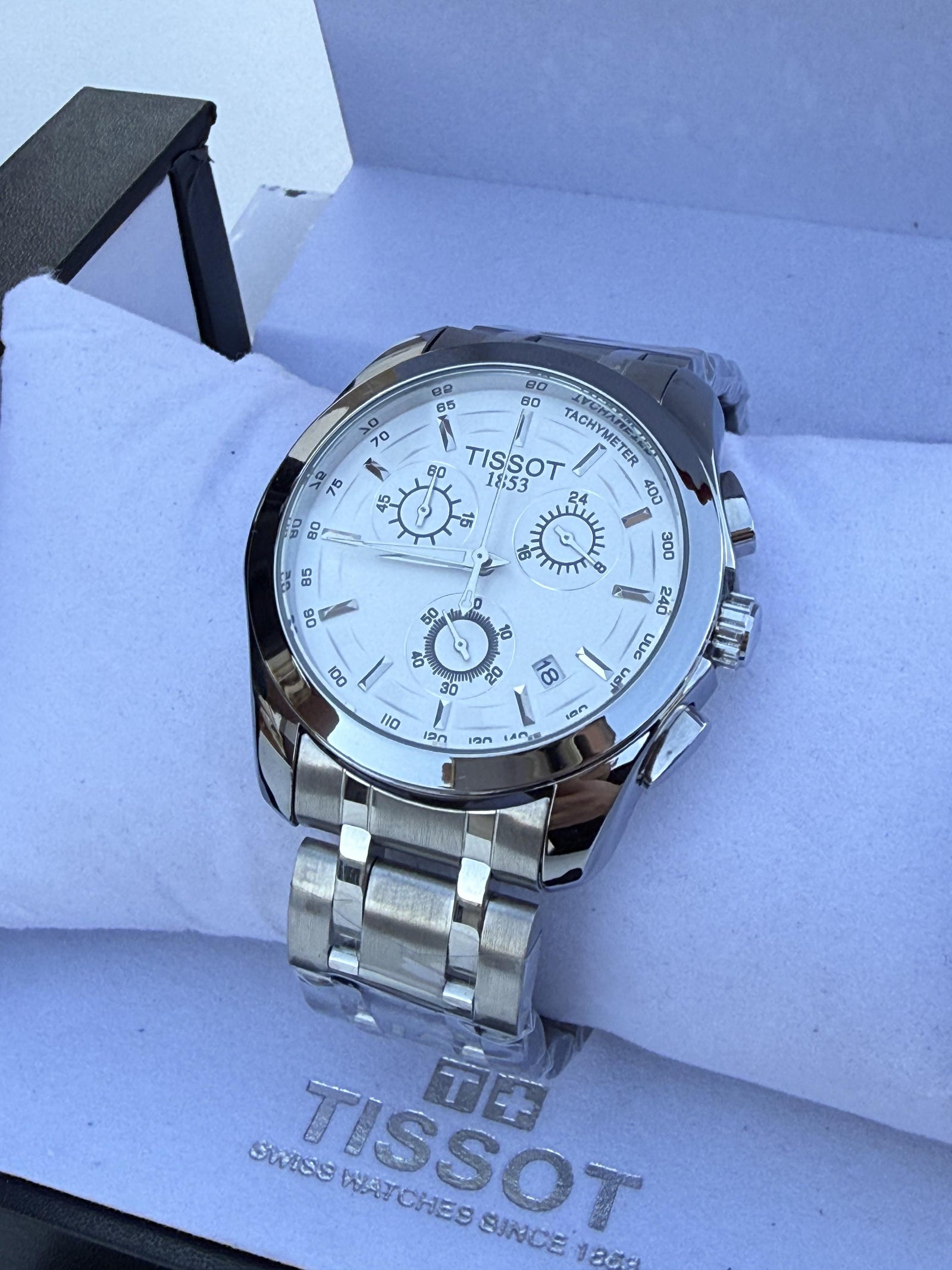 Tissot metal Watch – with Standard Gift Box Packaging