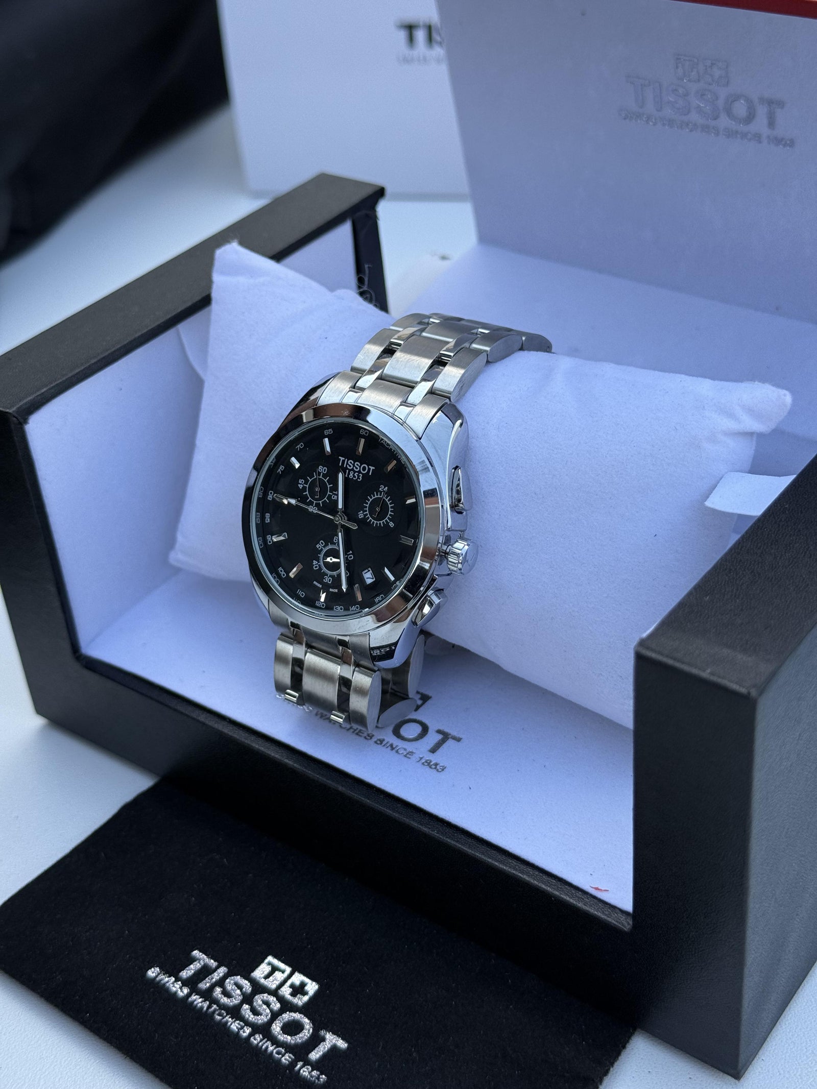 Tissot metal Watch – with Standard Gift Box Packaging