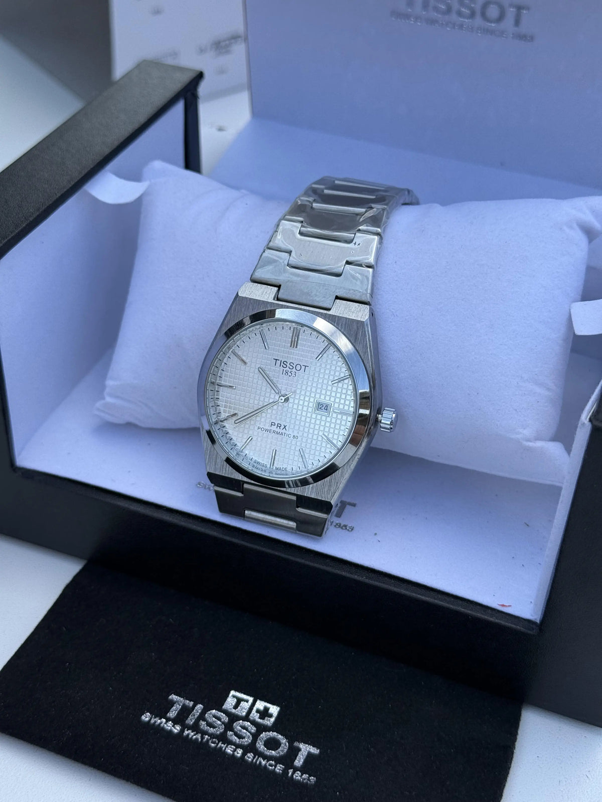 Tissot metal Watch – with Standard Gift Packaging