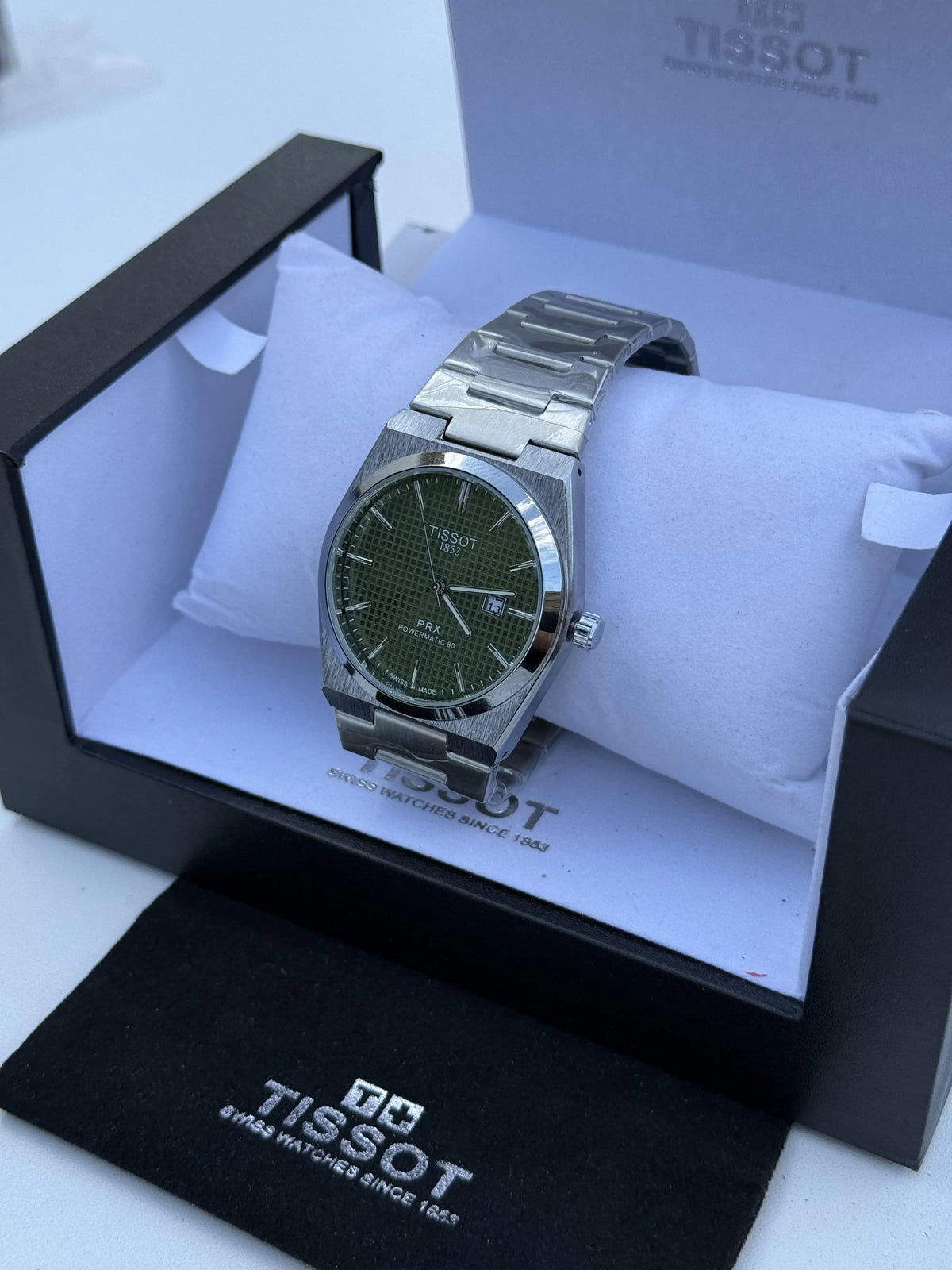 ساعة تيسو (Tissot) المعدني – مع علبة فاخرة