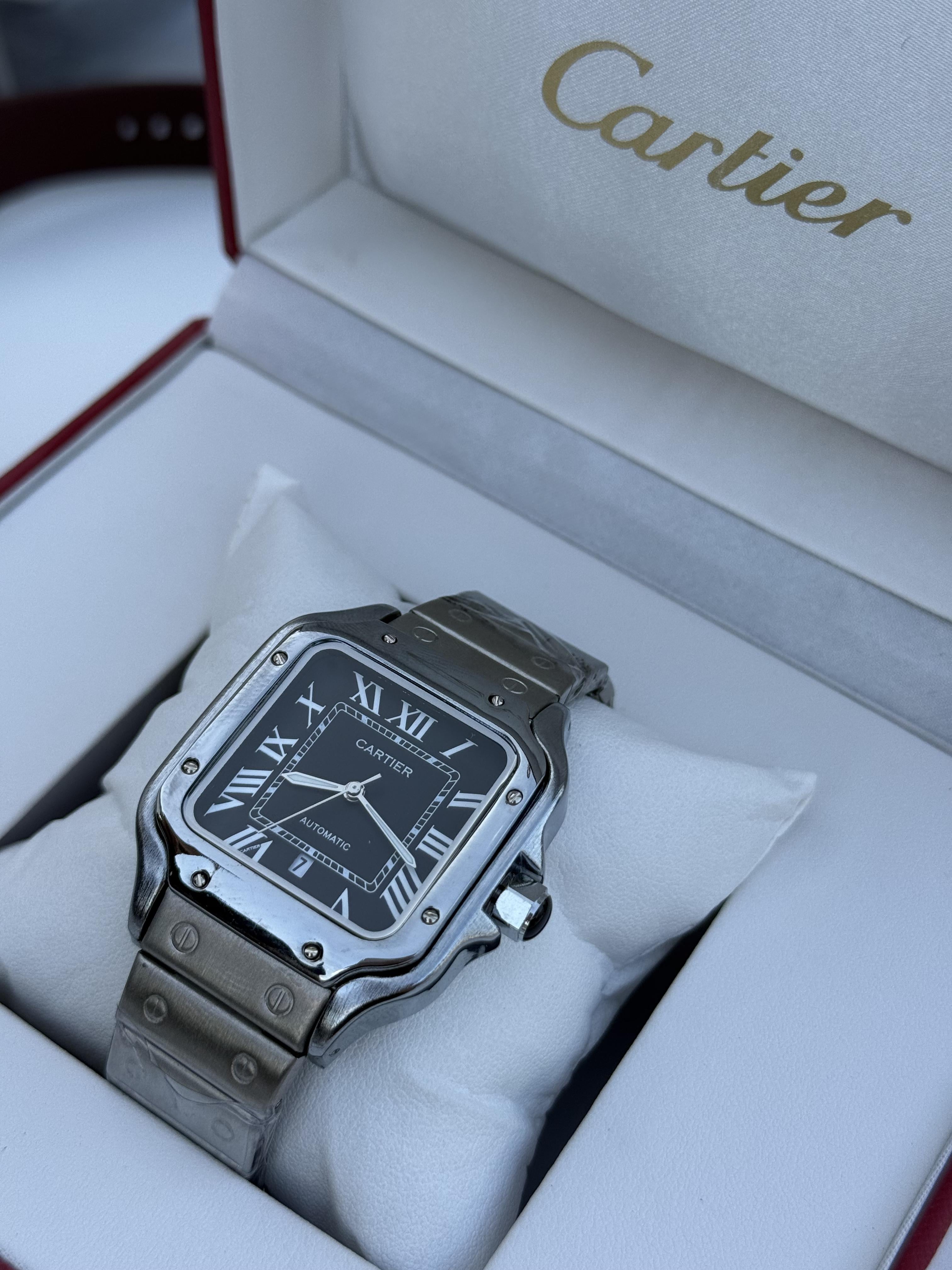Cartier metal Watch – with Premium Packaging