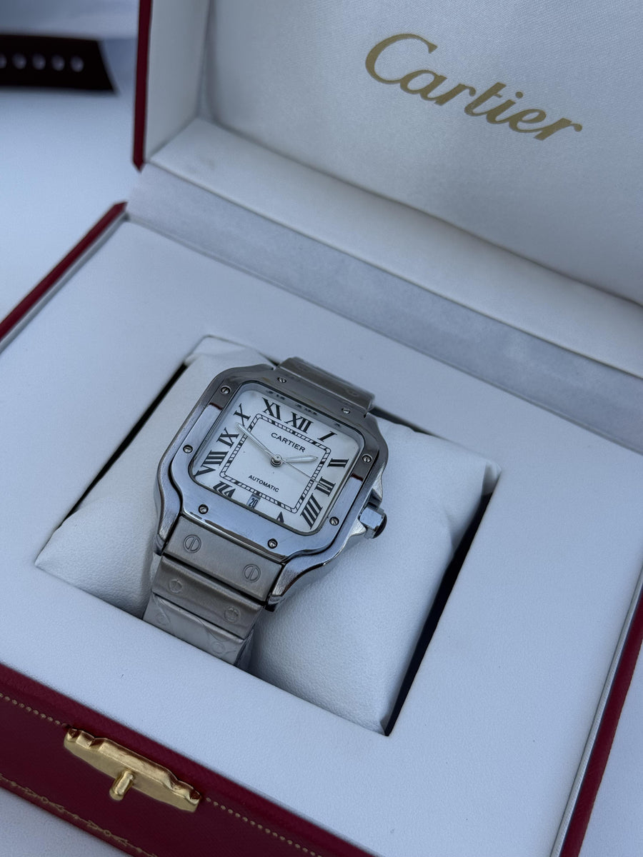 Cartier metal Watch – with Standard Gift Box Packaging