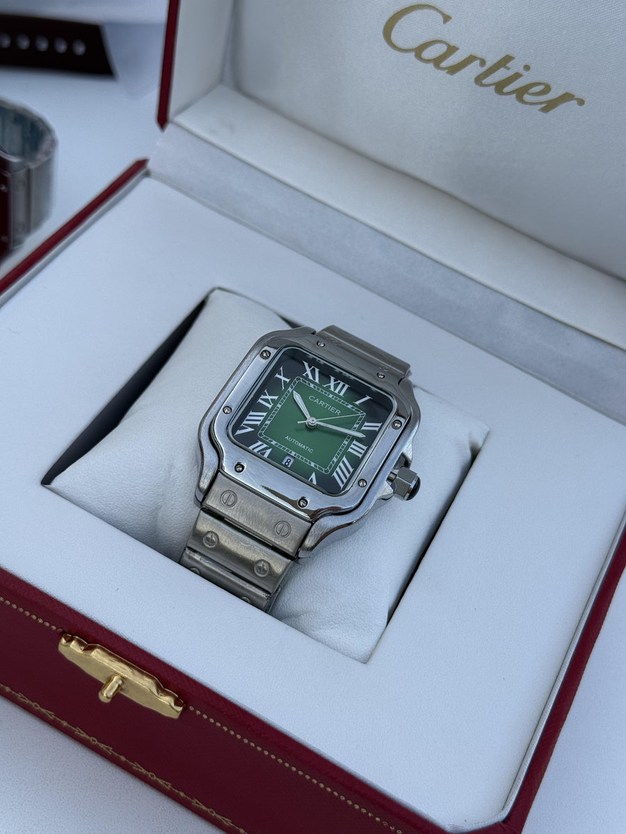 Cartier metal Watch – with Standard Gift Box Packaging