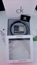 Calvin Klein 3 Piece Belt Set – Reversible Belt with Two Buckles