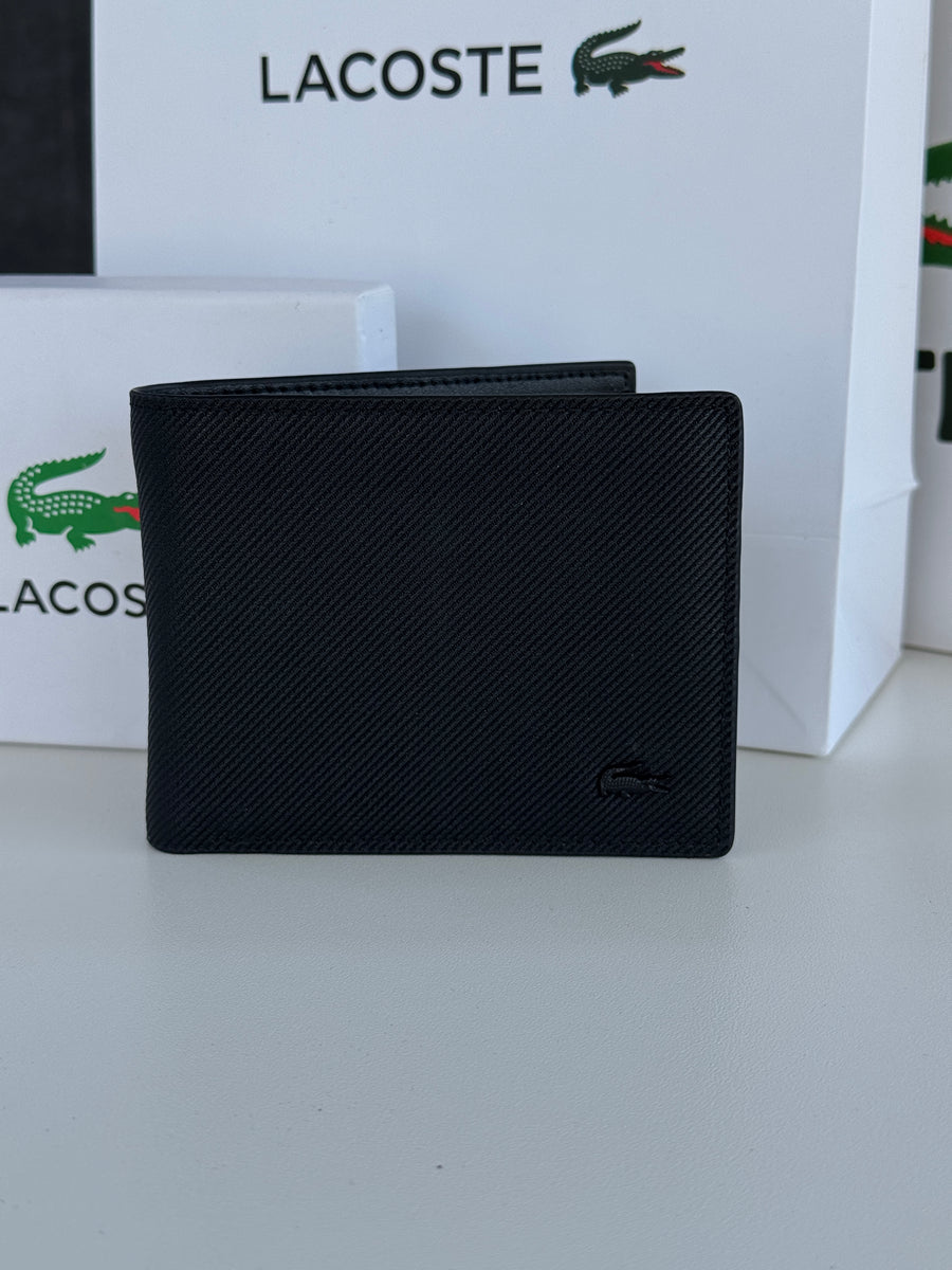 Lacoste Leather bifold Wallet – Premium Gift Packaging Included