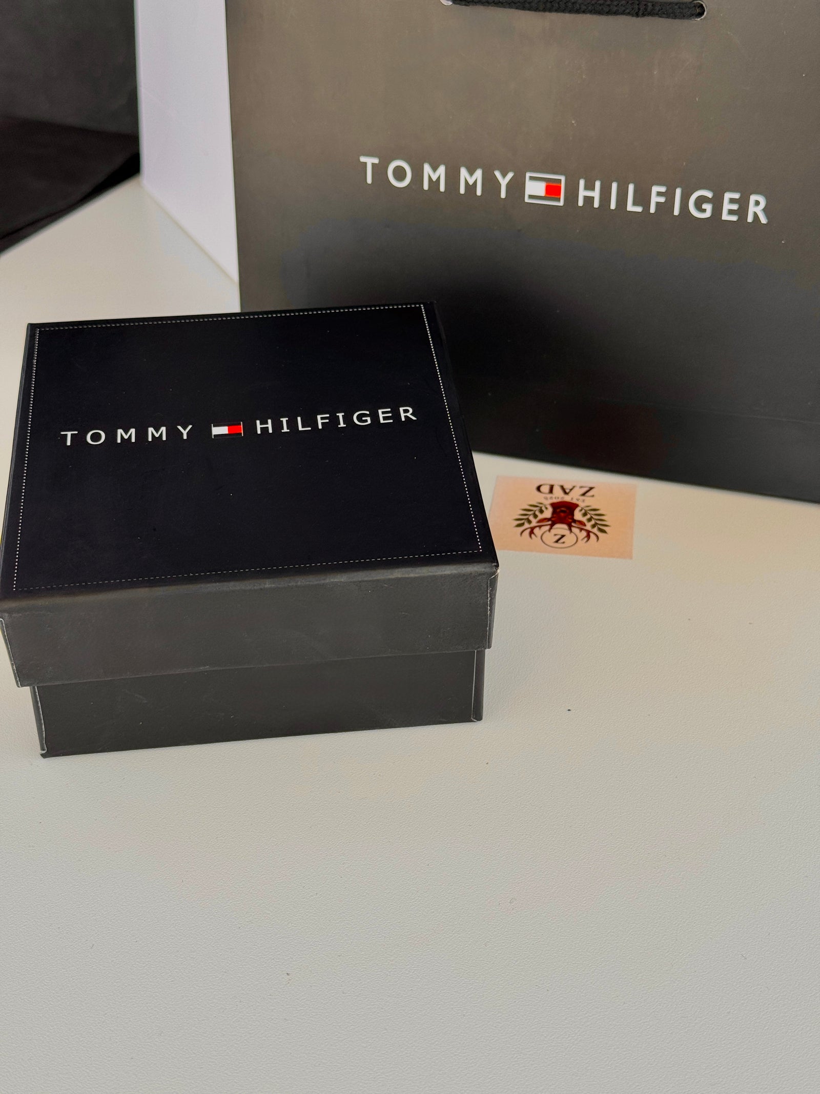 Tommy Hilfiger Automatic Belt – Premium Leather with Gift Box & Bag