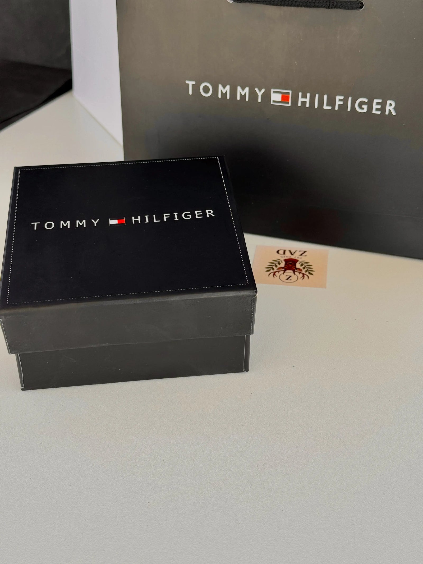 Tommy Hilfiger Double Face Belt – Black & Brown Reversible with Classic Buckle