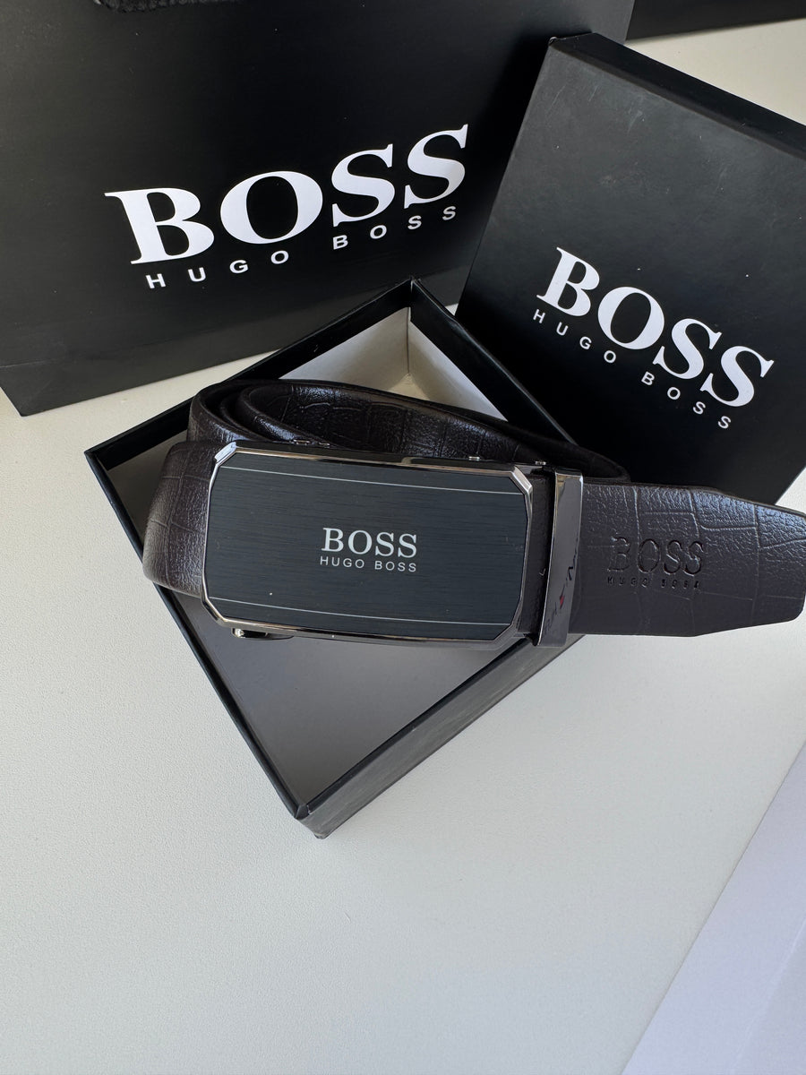 BOSS Automatic Belt – Adjustable Belt with Gift Box & Bag