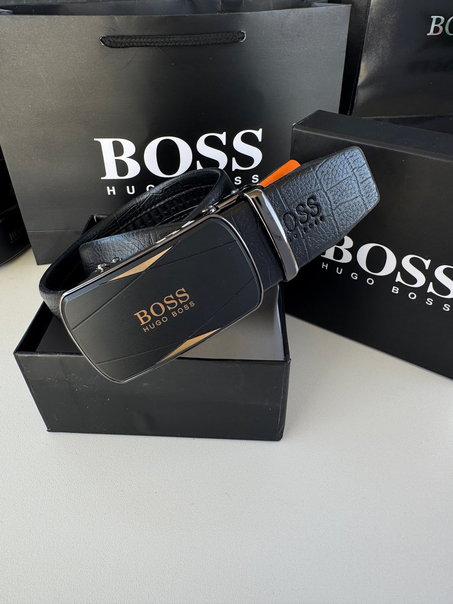BOSS Automatic Belt – Adjustable Belt with Gift Box & Bag