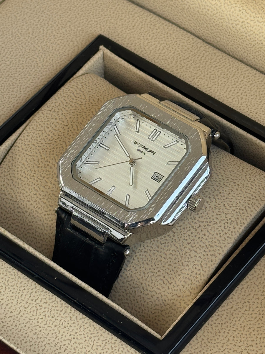 Patek Philippe leather Watch – with Standard Gift Box Packaging