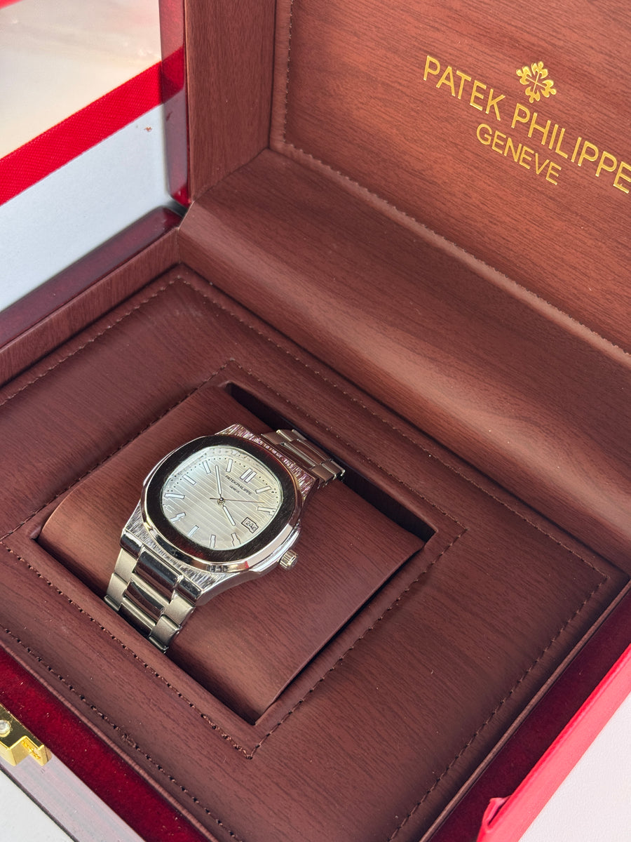 Patek Philippe metal Watch – with Standard Gift Box Packaging