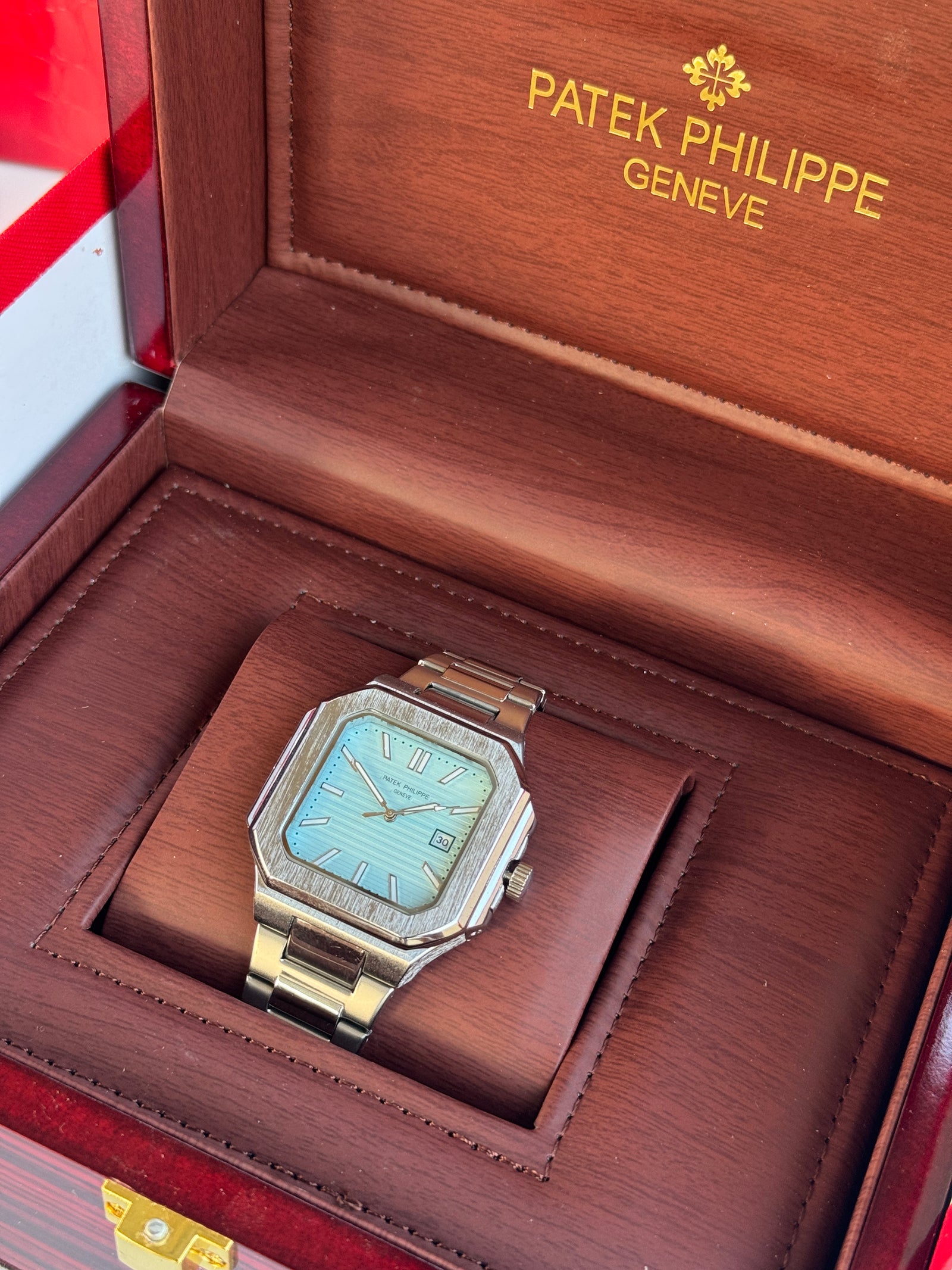 Patek Philippe metal Watch – with Standard Gift Box Packaging