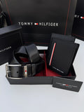 Tommy Hilfiger Wallet & Double Face Belt Set – Premium Gift Set with Box & Bag