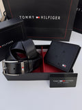 Tommy Hilfiger Wallet & Double Face Belt Set – Premium Gift Set with Box & Bag