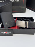 Tommy Hilfiger Wallet & Automatic Belt Set – Premium Gift Set with Box & Bag