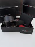 Tommy Hilfiger Wallet & Automatic Belt Set – Premium Gift Set with Box & Bag