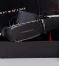 Tommy Hilfiger Automatic Belt – Adjustable Belt with Gift Box & Bag