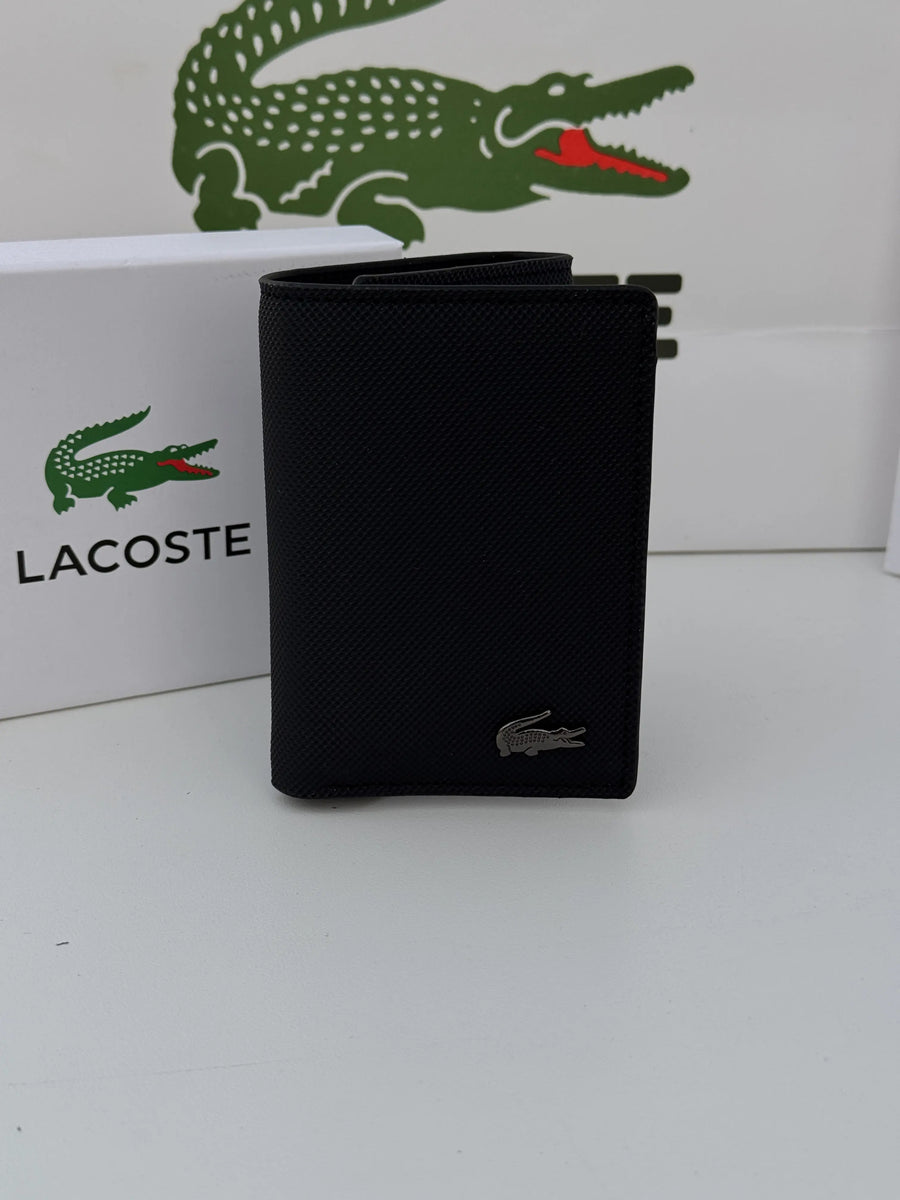 LACOSTE Wallet & Double Face Belt Set – Premium Gift Set with Box & Bag