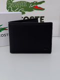 Lacoste Leather bifold Wallet – Premium Gift Packaging Included