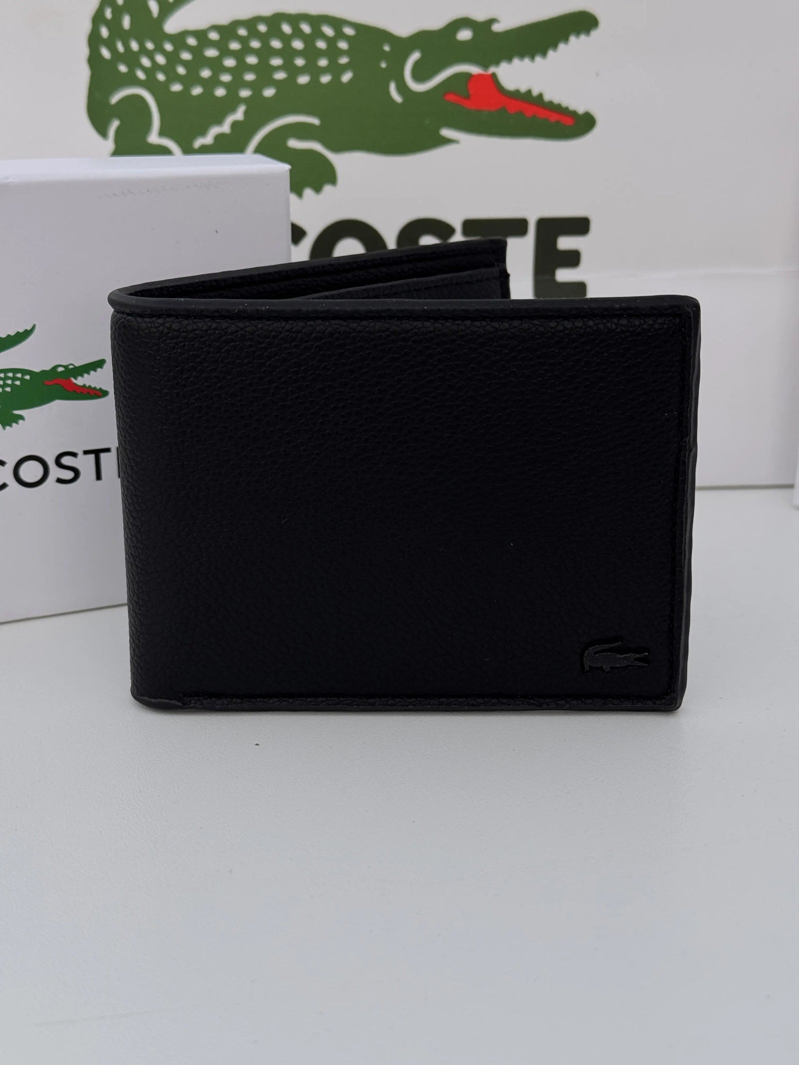 LACOSTE Wallet & Double Face Belt Set – Premium Gift Set with Box & Bag
